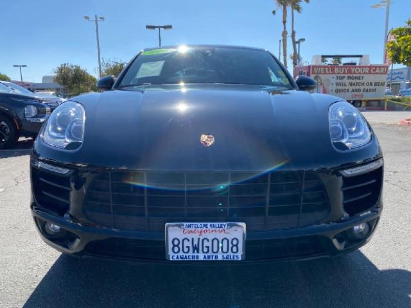 2018 BLACK Porsche Macan (WP1AA2A58JL) with an 4-Cyl Turbo 2.0 Liter engine, Auto 7-Spd PDK Dbl-Cltch transmission, located at 412 Auto Vista Drive, Palmdale, 93551, (661) 945-0620, 34.592636, -118.136681 - Photo#3