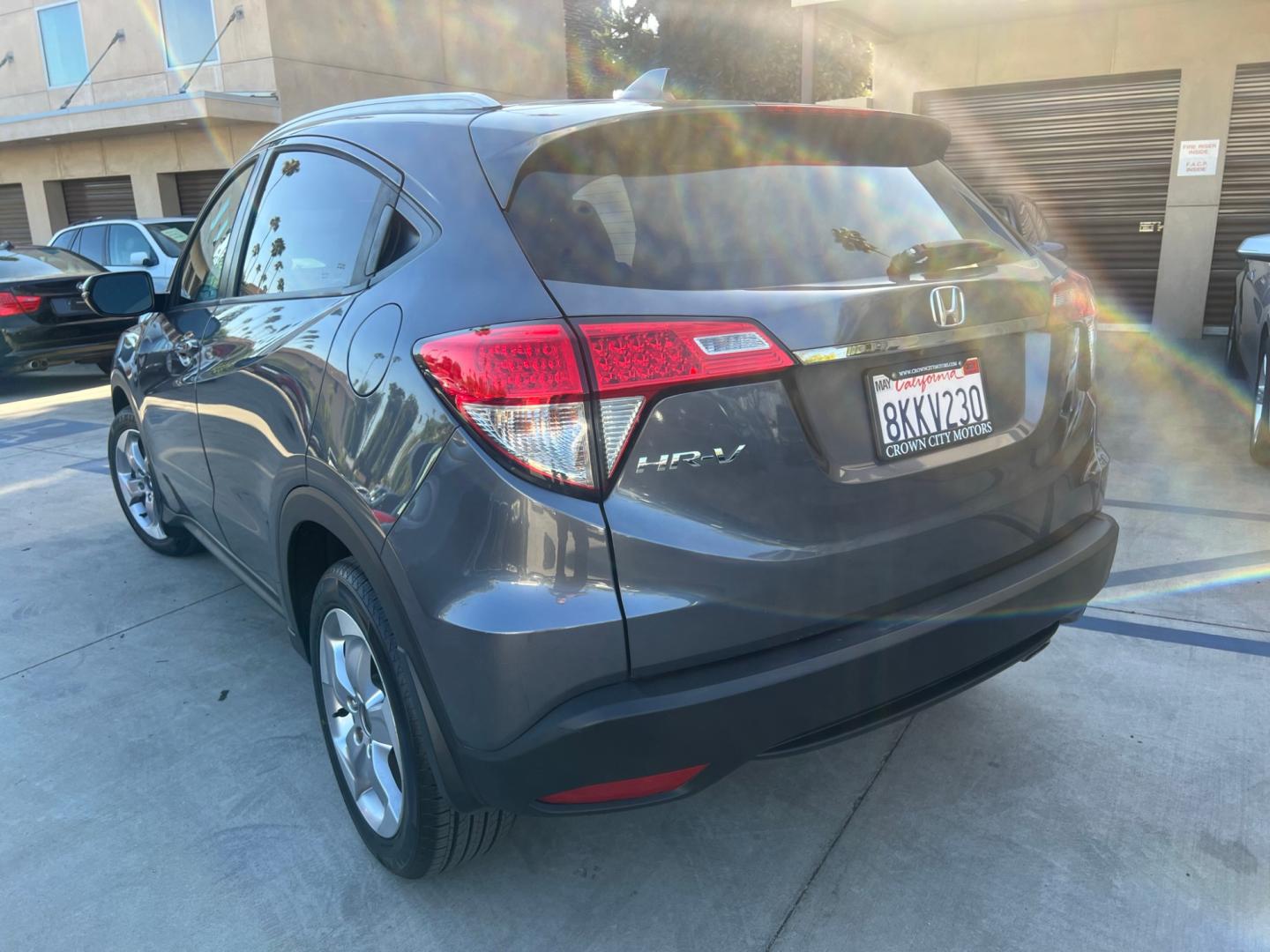 2019 Gray Honda HR-V EX (3CZRU5H51KM) with an 1.8L L4 DOHC 16V engine, CVT transmission, located at 30 S. Berkeley Avenue, Pasadena, CA, 91107, (626) 248-7567, 34.145447, -118.109398 - Crown City Motors is a used “Buy Here Pay Here” car dealer in Pasadena CA. “Buy Here Pay Here” financing, means that when you purchase your vehicle from our dealership, that you make the payments to the dealership as well. We do not need the banks approval to get you approved for a used auto - Photo#2