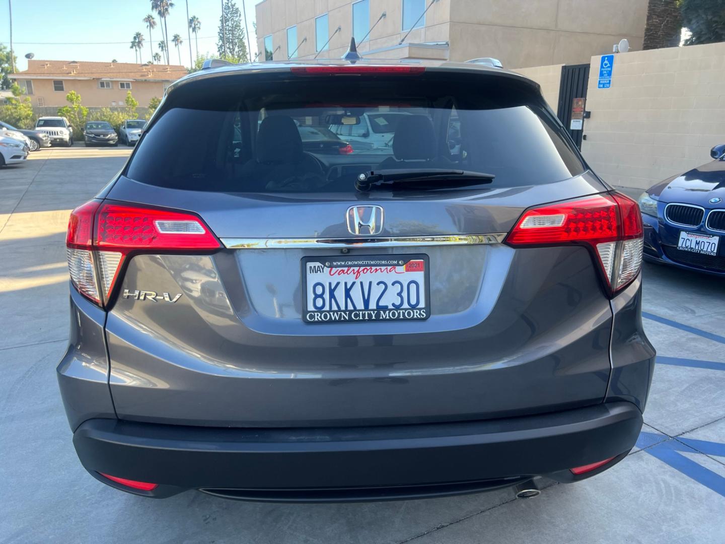 2019 Gray Honda HR-V EX (3CZRU5H51KM) with an 1.8L L4 DOHC 16V engine, CVT transmission, located at 30 S. Berkeley Avenue, Pasadena, CA, 91107, (626) 248-7567, 34.145447, -118.109398 - Crown City Motors is a used “Buy Here Pay Here” car dealer in Pasadena CA. “Buy Here Pay Here” financing, means that when you purchase your vehicle from our dealership, that you make the payments to the dealership as well. We do not need the banks approval to get you approved for a used auto - Photo#3