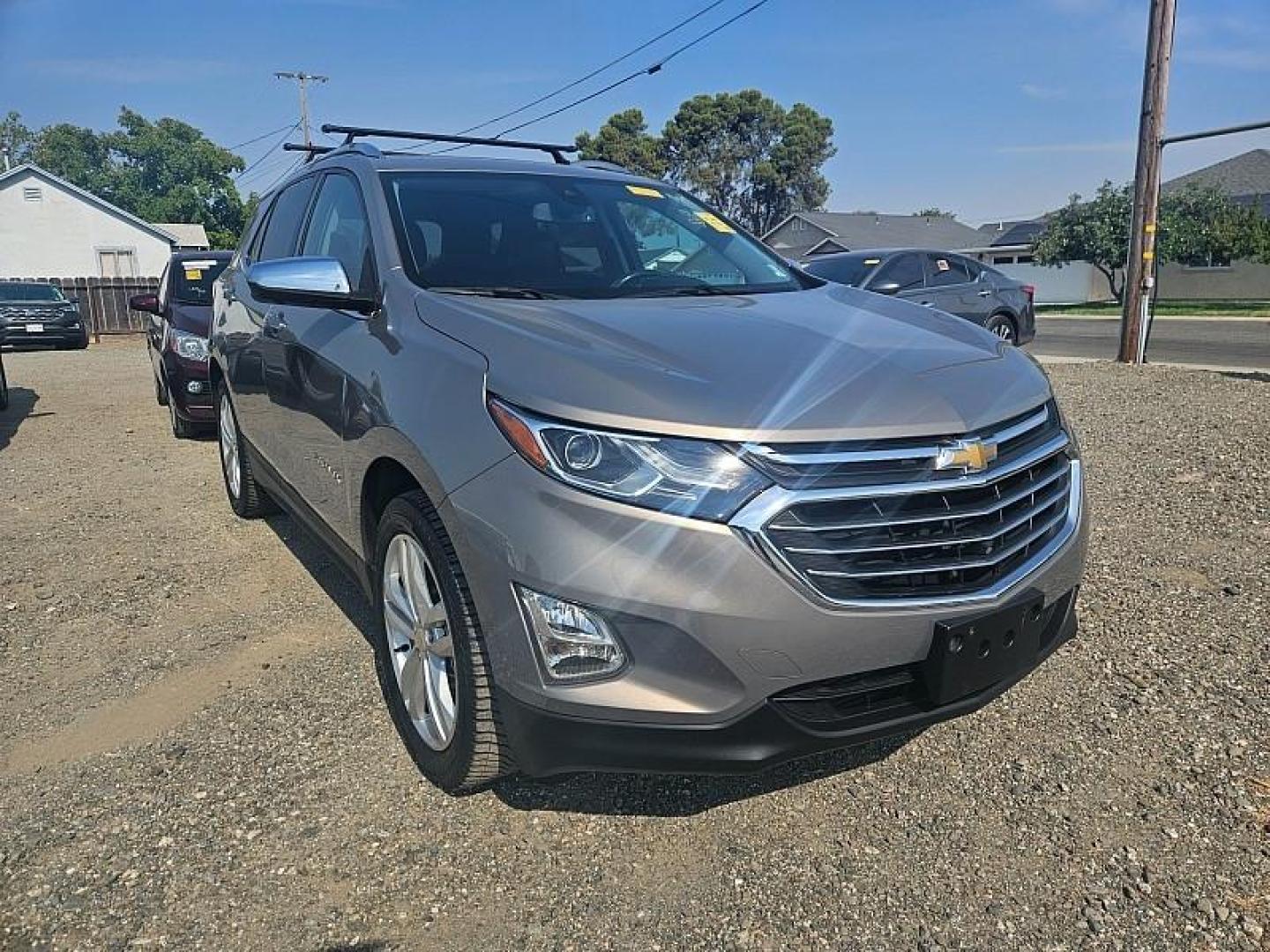 2019 GRAY Chevrolet Equinox (3GNAXYEX7KS) with an 4-Cyl Turbo 2.0 Liter engine, Automatic 9-Spd w/Overdrive transmission, located at 246 E Walker St., Orland, 95963, (530) 865-5800, 39.747589, -122.178398 - Photo#2