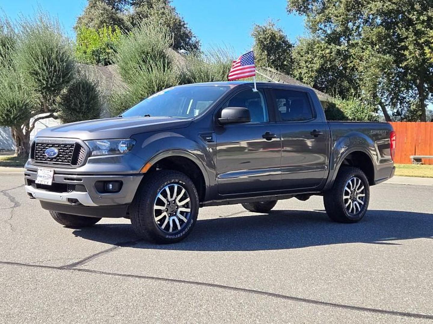 2019 GRAY Ford Ranger 4WD (1FTER4FHXKL) with an 4-Cyl EcoBoost 2.3 Liter engine, Automatic 10-Spd w/SelectShift transmission, located at 246 E Walker St., Orland, 95963, (530) 865-5800, 39.747589, -122.178398 - Photo#2