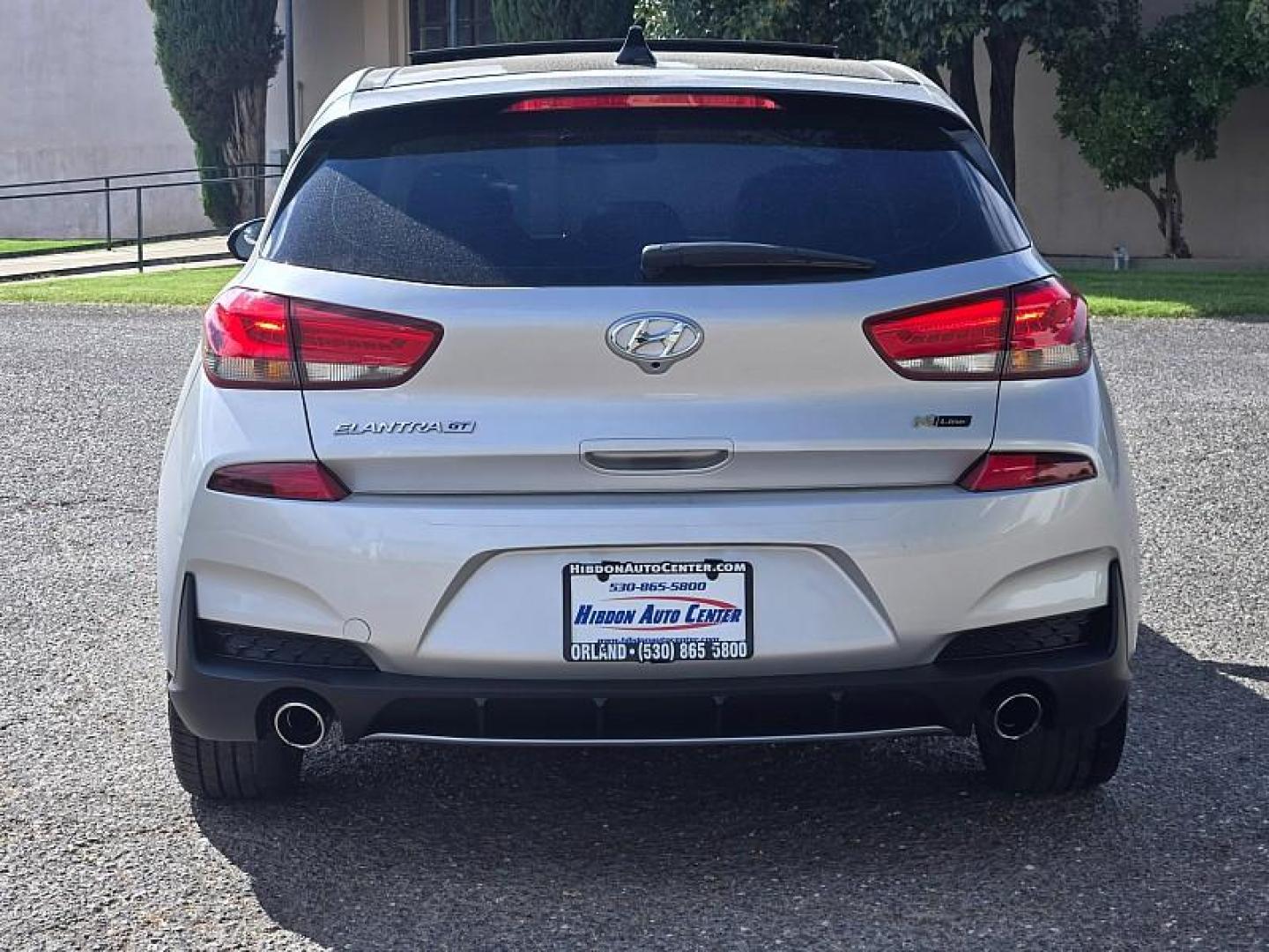 2019 SILVER Hyundai Elantra GT (KMHH55LC2KU) with an 4-Cyl Turbo 1.6 Liter engine, Automatic 7-Spd w/Dual-Clutch transmission, located at 246 E Walker St., Orland, 95963, (530) 865-5800, 39.747589, -122.178398 - Photo#6