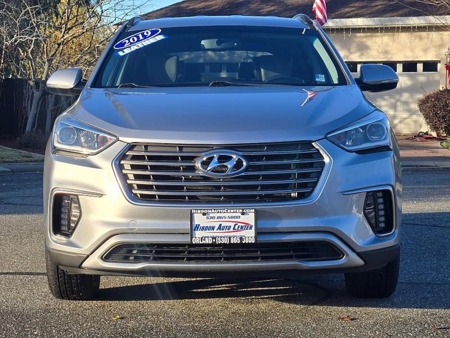 2019 SILVER Hyundai Santa Fe XL (KM8SN4HFXKU) with an V6 GDI 3.3 Liter engine, Automatic 6-Spd w/Shiftronic transmission, located at 246 E Walker St., Orland, 95963, (530) 865-5800, 39.747589, -122.178398 - Photo#1