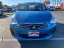 2019 BLUE Mitsubishi Mirage G4 (ML32F3FJ6KH) with an 3-Cyl 1.2 Liter engine, Automatic CVT transmission, located at 412 Auto Vista Drive, Palmdale, 93551, (661) 945-0620, 34.592636, -118.136681 - Photo#16