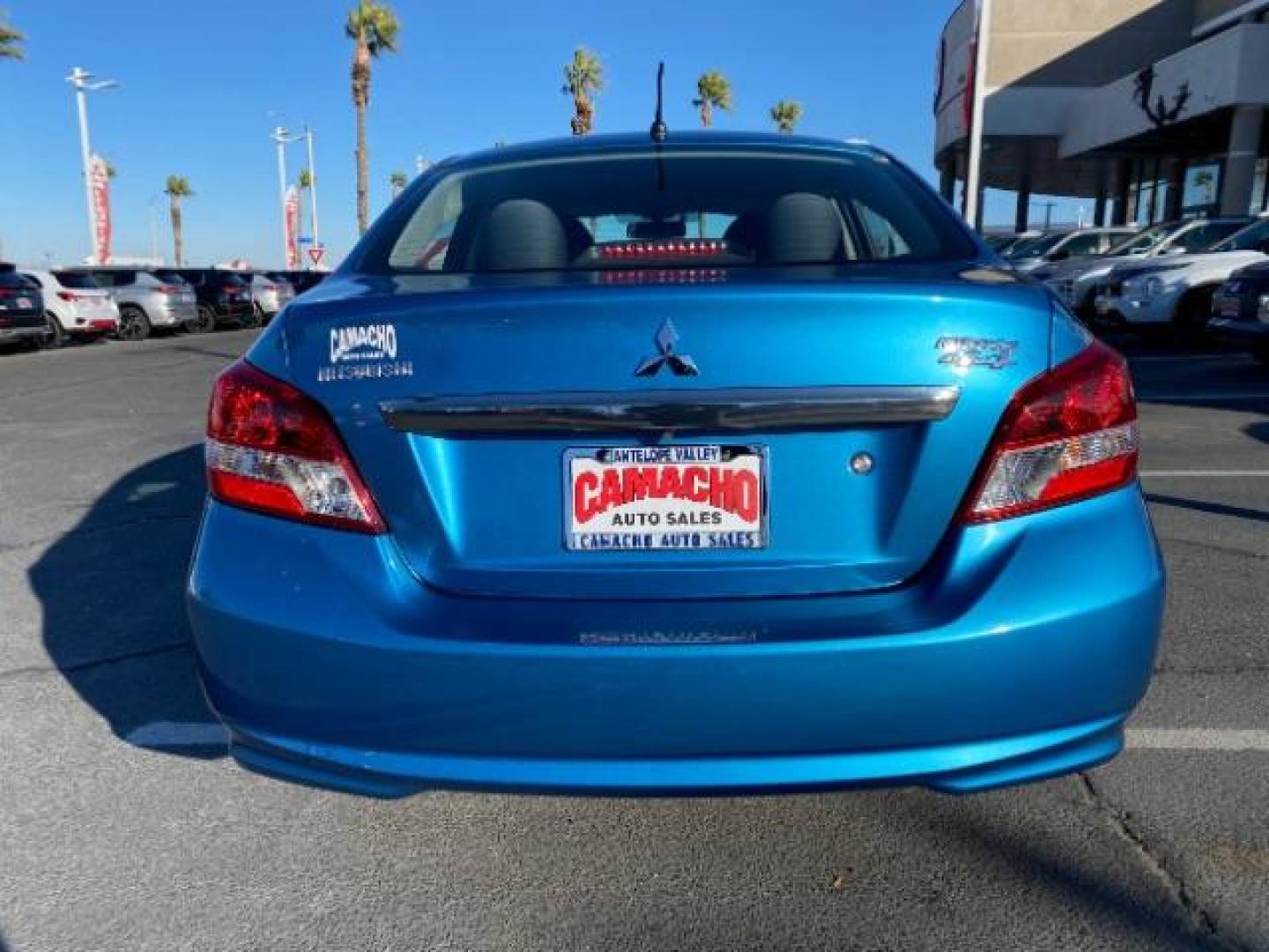 2019 BLUE Mitsubishi Mirage G4 (ML32F3FJ6KH) with an 3-Cyl 1.2 Liter engine, Automatic CVT transmission, located at 412 Auto Vista Drive, Palmdale, 93551, (661) 945-0620, 34.592636, -118.136681 - Photo#20