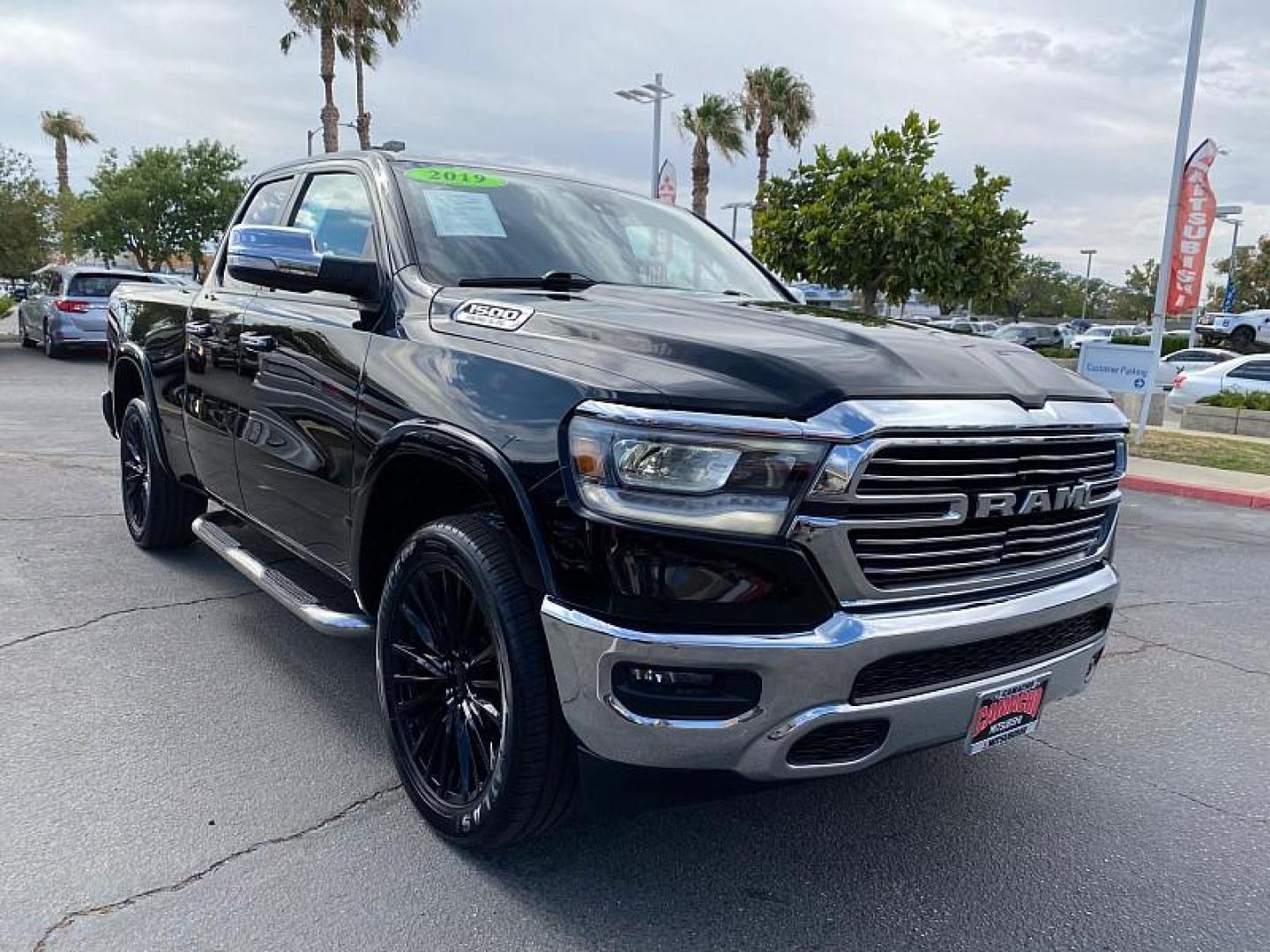 2019 BLACK Ram 1500 2WD (1C6RREDT6KN) , Automatic 8-Spd transmission, located at 412 Auto Vista Drive, Palmdale, CA, 93551, (661) 945-0620, 34.592636, -118.136681 - Photo#0