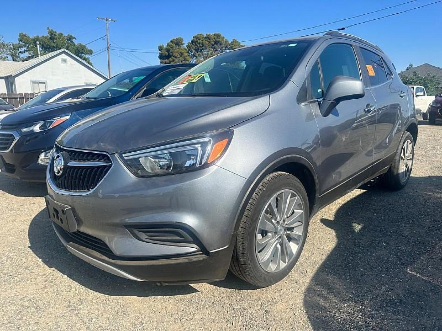 2020 GRAY Buick Encore (KL4CJASBXLB) with an 4-Cyl ECOTEC Turbo 1.4 Liter engine, Automatic 6-Spd w/Overdrive transmission, located at 246 E Walker St., Orland, 95963, (530) 865-5800, 39.747589, -122.178398 - Photo#0