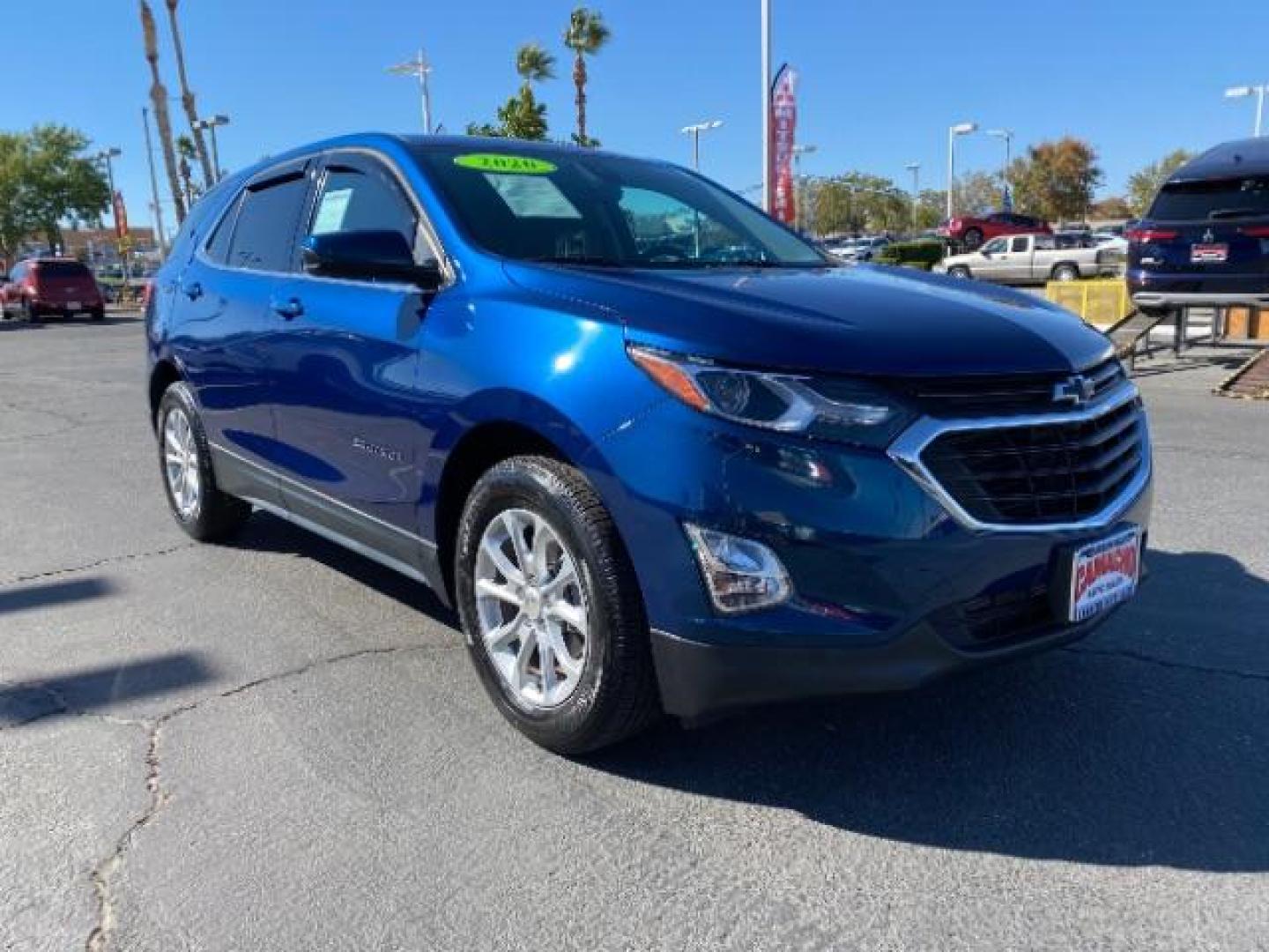 2020 blue Chevrolet Equinox (2GNAXKEV9L6) with an 4-Cyl Turbo 1.5 Liter engine, Automatic transmission, located at 412 Auto Vista Drive, Palmdale, 93551, (661) 945-0620, 34.592636, -118.136681 - Photo#1