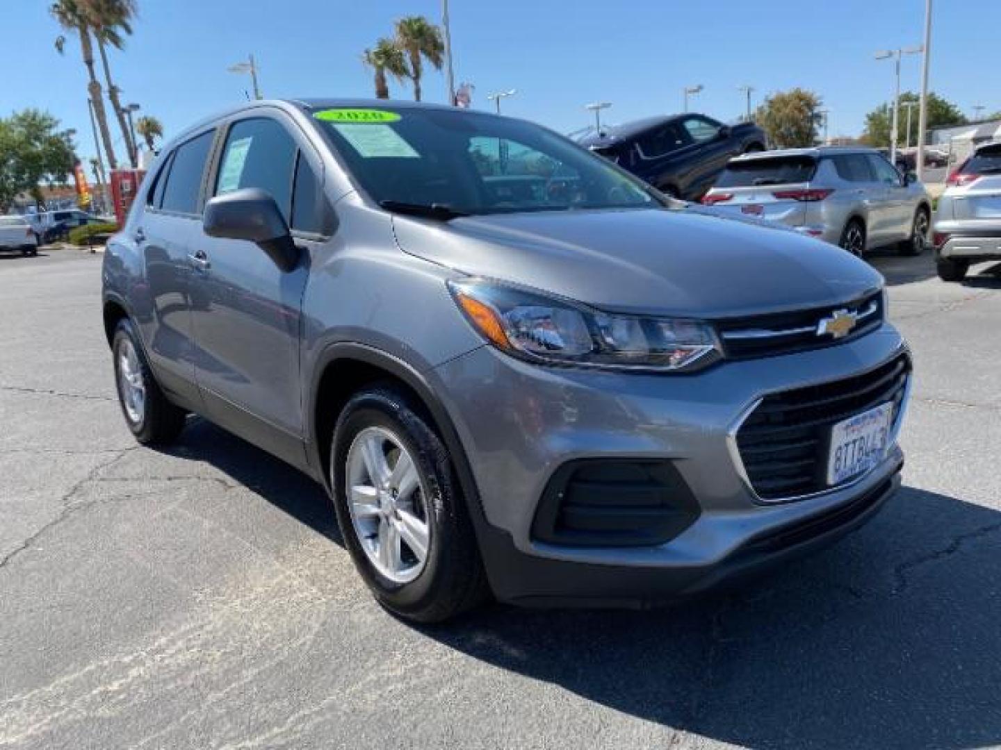 2020 GRAY Chevrolet Trax (3GNCJKSB8LL) with an 4-Cyl ECOTEC Turbo 1.4 Liter engine, Automatic 6-Spd transmission, located at 412 Auto Vista Drive, Palmdale, 93551, (661) 945-0620, 34.592636, -118.136681 - Photo#0