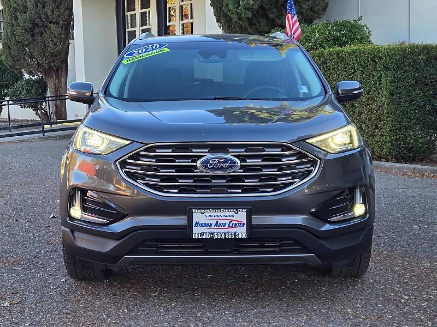 2020 GRAY Ford Edge (2FMPK3J98LB) with an 4-Cyl EcoBoost Turbo 2.0 Liter engine, Automatic 8-Spd transmission, located at 246 E Walker St., Orland, 95963, (530) 865-5800, 39.747589, -122.178398 - Photo#1