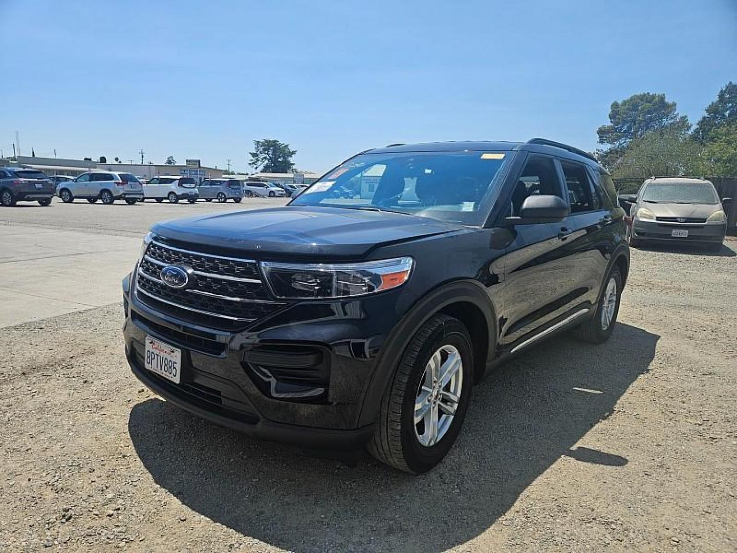 2020 BLACK Ford Explorer (1FMSK7DH6LG) with an 4-Cyl EcoBoost Turbo 2.3 Liter engine, Automatic 10-Spd w/SelectShift transmission, located at 246 E Walker St., Orland, 95963, (530) 865-5800, 39.747589, -122.178398 - Photo#0