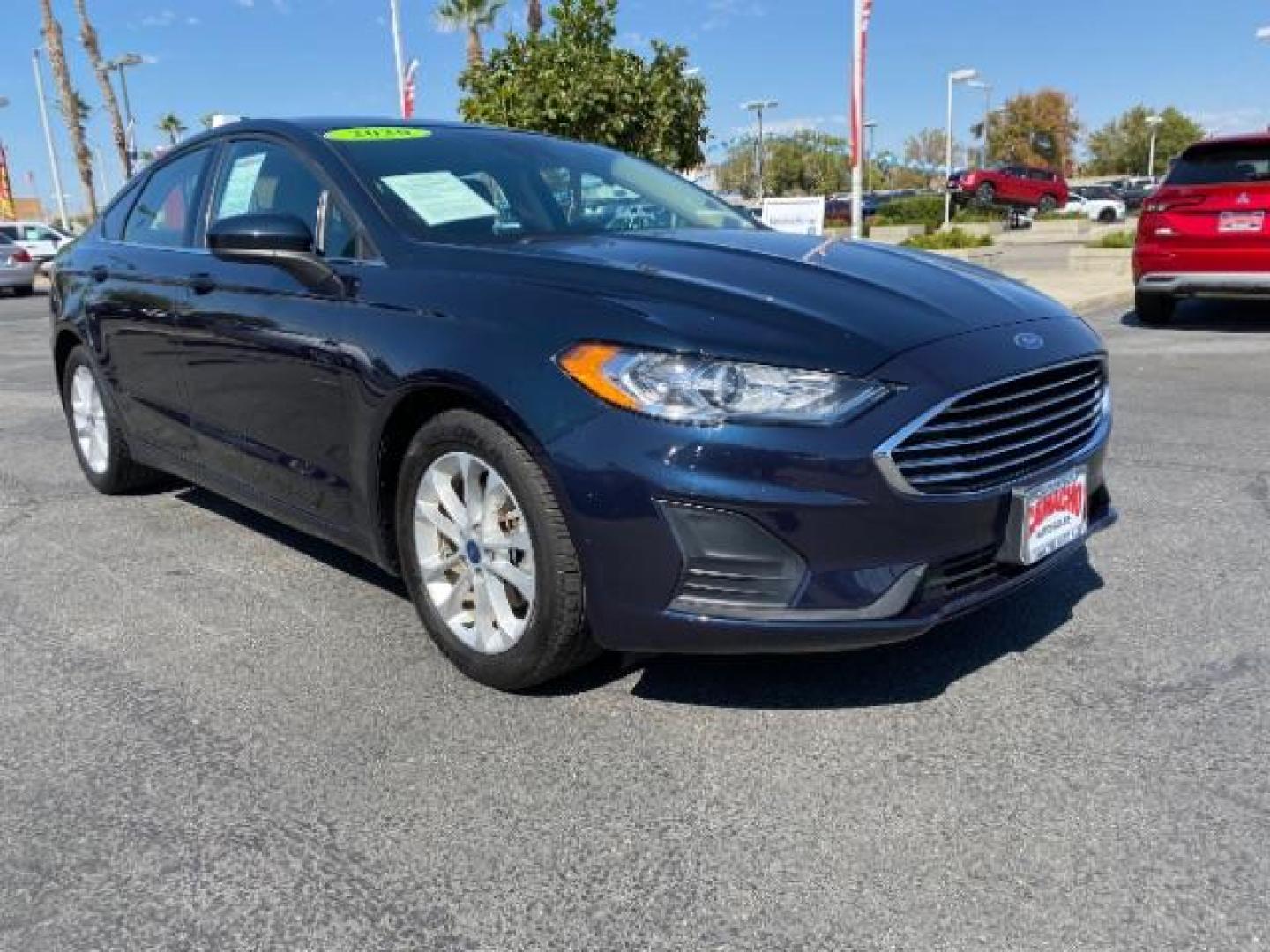 2020 black Ford Fusion (3FA6P0HD1LR) with an 4-Cyl EcoBoost Turbo 1.5 Liter engine, Automatic 6-Spd w/SelectShift transmission, located at 412 Auto Vista Drive, Palmdale, 93551, (661) 945-0620, 34.592636, -118.136681 - Photo#1