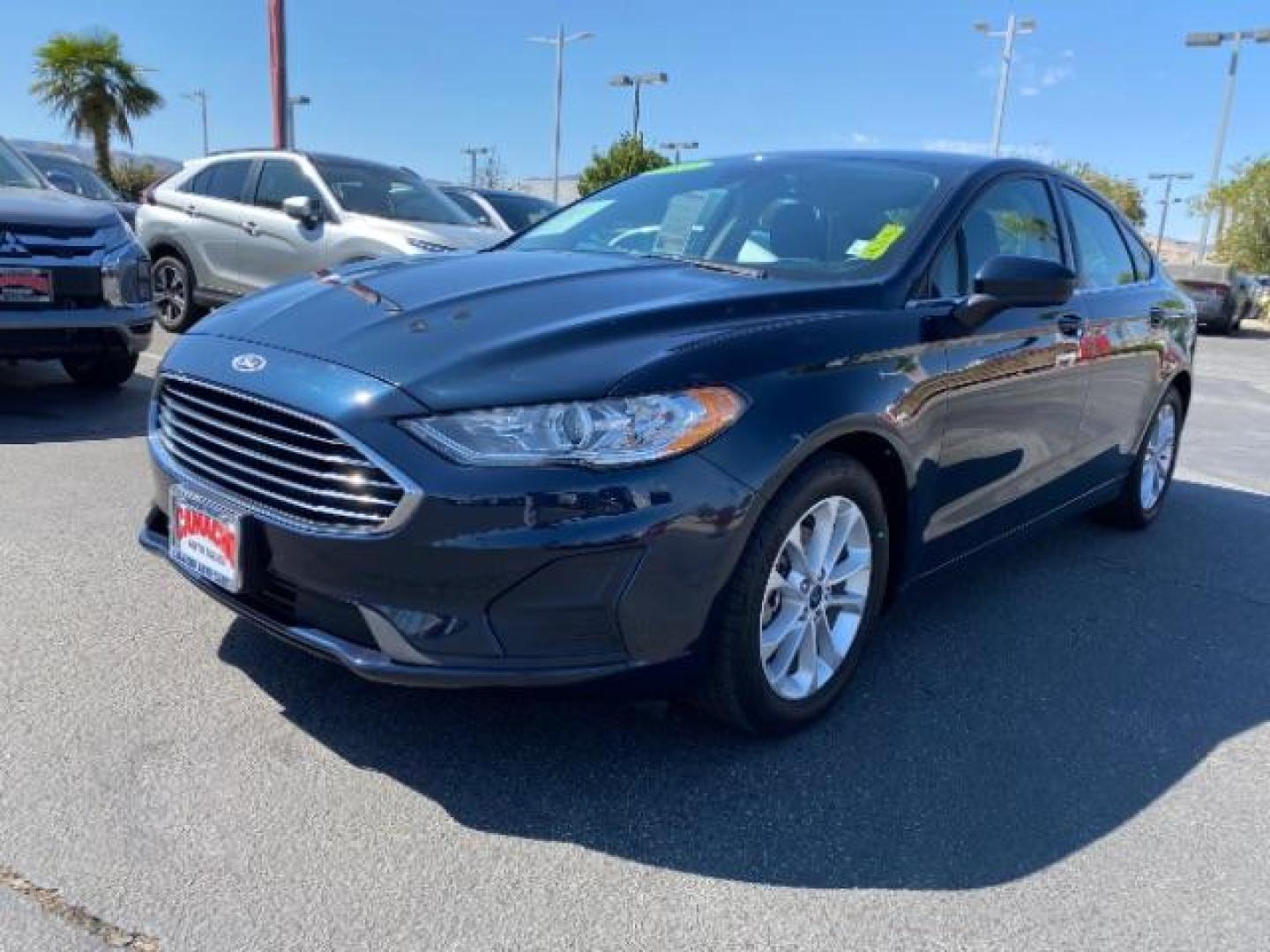 2020 black Ford Fusion (3FA6P0HD1LR) with an 4-Cyl EcoBoost Turbo 1.5 Liter engine, Automatic 6-Spd w/SelectShift transmission, located at 412 Auto Vista Drive, Palmdale, 93551, (661) 945-0620, 34.592636, -118.136681 - Photo#3