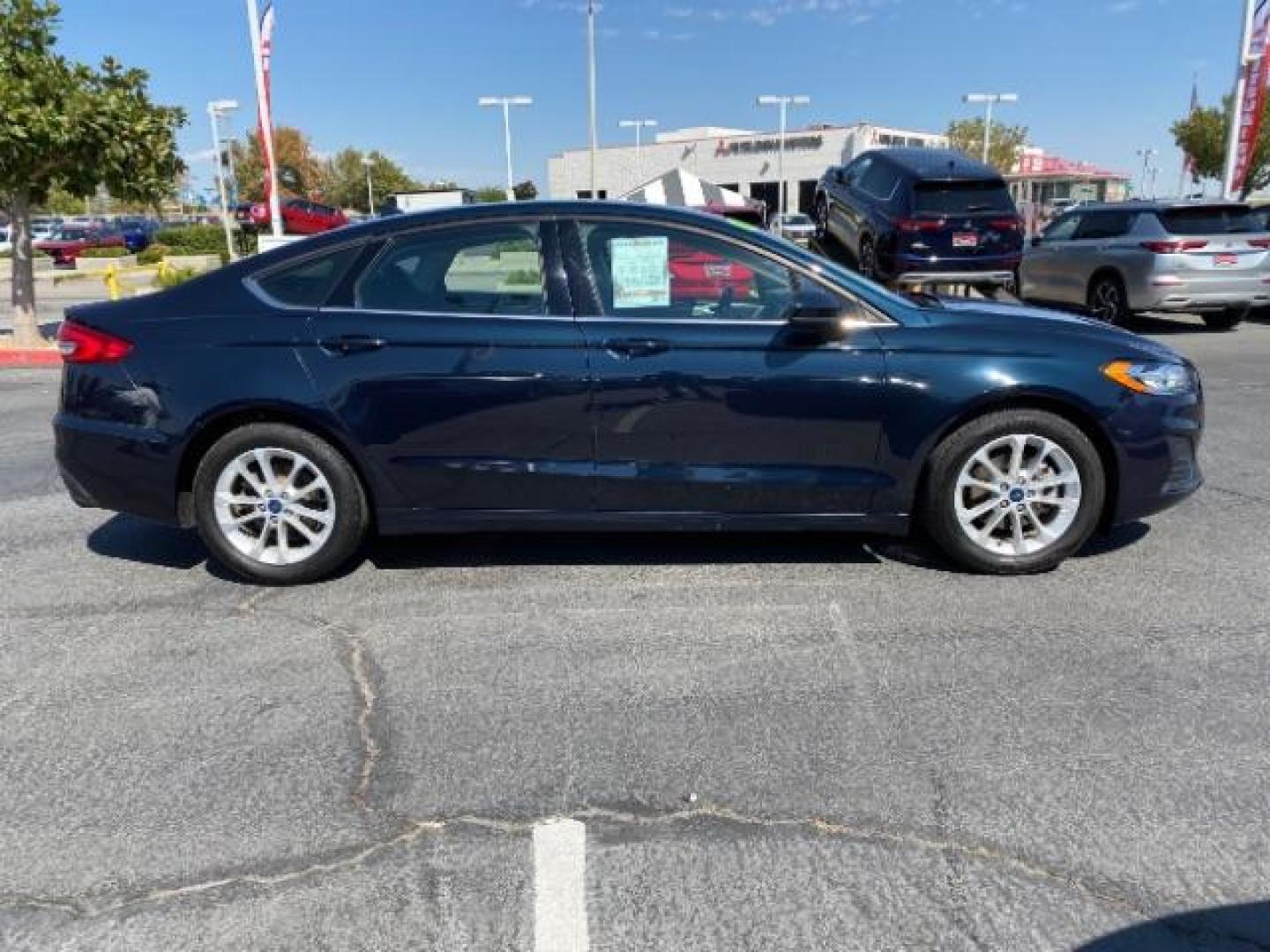 2020 black Ford Fusion (3FA6P0HD1LR) with an 4-Cyl EcoBoost Turbo 1.5 Liter engine, Automatic 6-Spd w/SelectShift transmission, located at 412 Auto Vista Drive, Palmdale, 93551, (661) 945-0620, 34.592636, -118.136681 - Photo#8