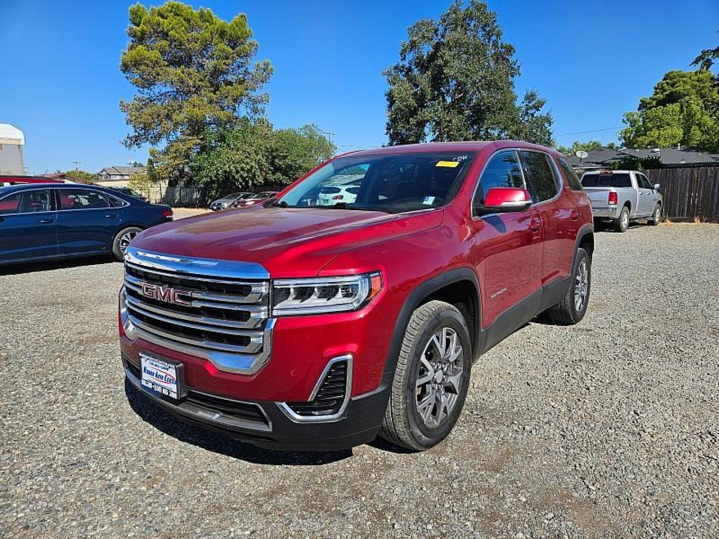 2020 RED GMC Acadia (1GKKNKLA7LZ) with an 4-Cyl 2.5 Liter engine, Automatic 9-Spd transmission, located at 246 E Walker St., Orland, 95963, (530) 865-5800, 39.747589, -122.178398 - Photo#0