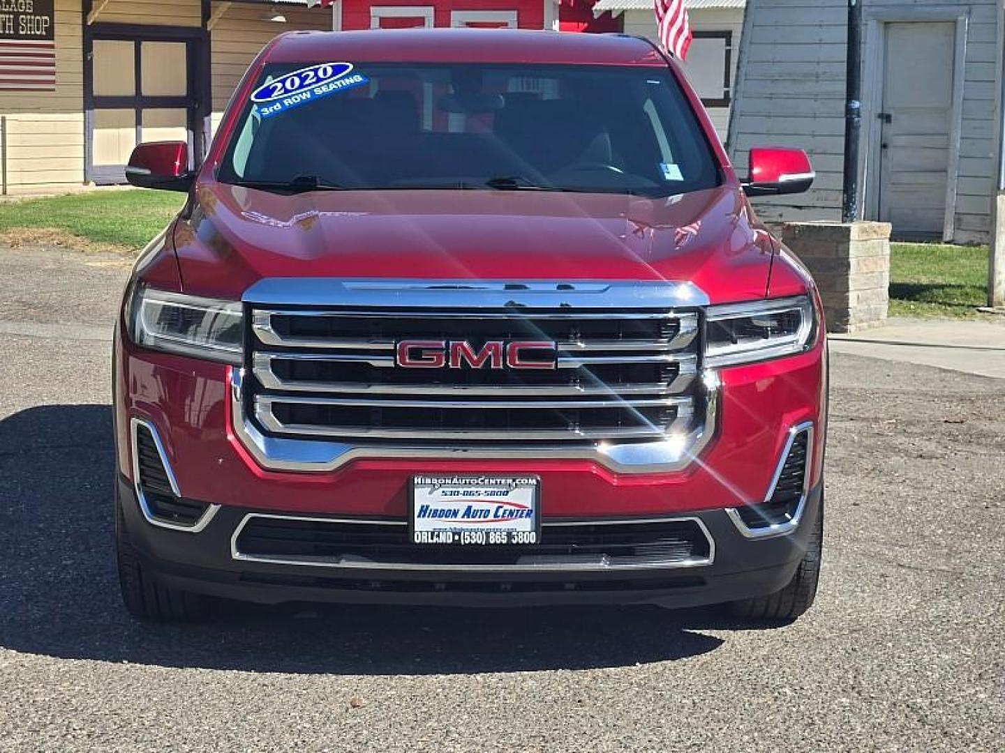 2020 RED GMC Acadia (1GKKNKLA7LZ) with an 4-Cyl 2.5 Liter engine, Automatic 9-Spd transmission, located at 246 E Walker St., Orland, 95963, (530) 865-5800, 39.747589, -122.178398 - Photo#3