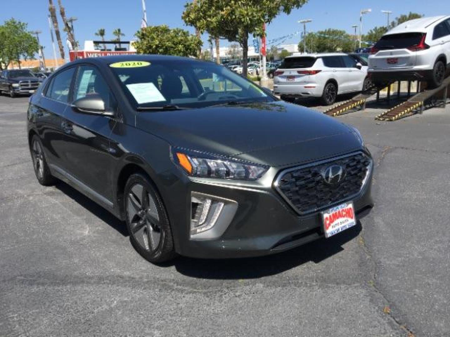 2020 GRAY Hyundai Ioniq Hybrid (KMHC85LC0LU) with an 4-Cyl Hybrid 1.6 Liter engine, Auto 6-Spd EcoShift transmission, located at 412 Auto Vista Drive, Palmdale, 93551, (661) 945-0620, 34.592636, -118.136681 - Photo#1