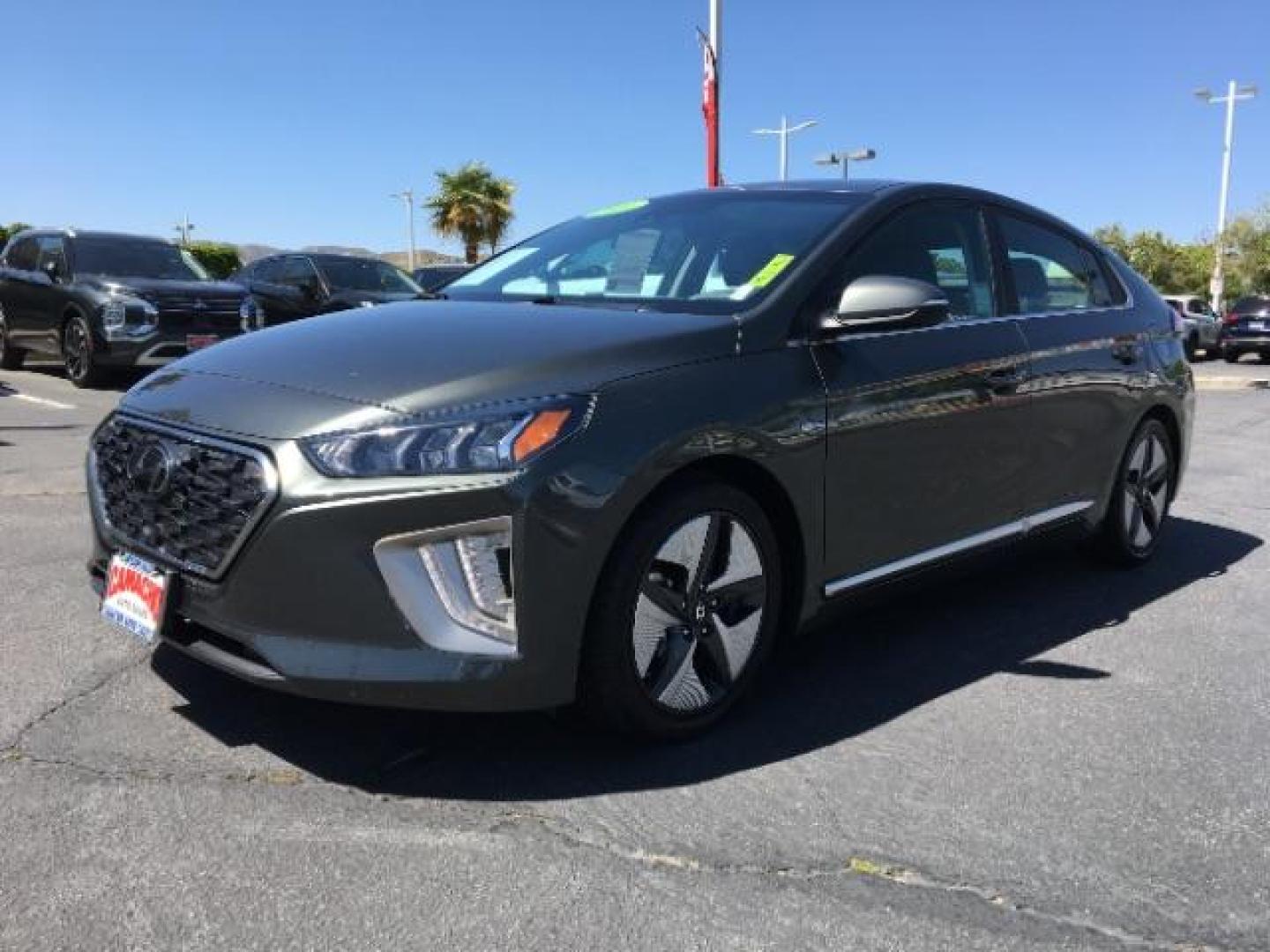 2020 GRAY Hyundai Ioniq Hybrid (KMHC85LC0LU) with an 4-Cyl Hybrid 1.6 Liter engine, Auto 6-Spd EcoShift transmission, located at 412 Auto Vista Drive, Palmdale, 93551, (661) 945-0620, 34.592636, -118.136681 - Photo#3