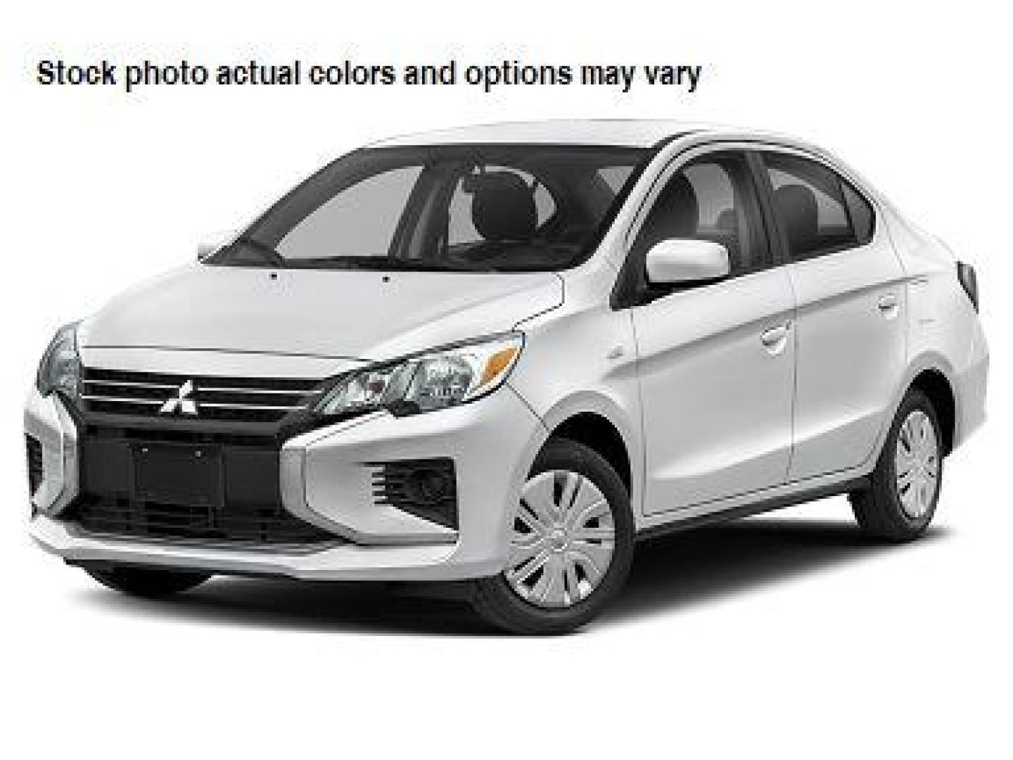 2020 WHITE Mitsubishi Mirage G4 (ML32F3FJ6LH) with an 3-Cyl 1.2 Liter engine, Automatic CVT transmission, located at 412 Auto Vista Drive, Palmdale, 93551, (661) 945-0620, 34.592636, -118.136681 - Photo#0