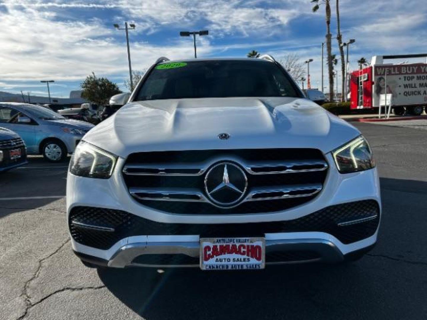 2020 WHITE Mercedes-Benz GLE-Class (4JGFB4KB5LA) with an 4-Cyl Turbo 2.0 Liter engine, Automatic 9-Spd 9G-Tronic transmission, located at 412 Auto Vista Drive, Palmdale, 93551, (661) 945-0620, 34.592636, -118.136681 - Photo#1