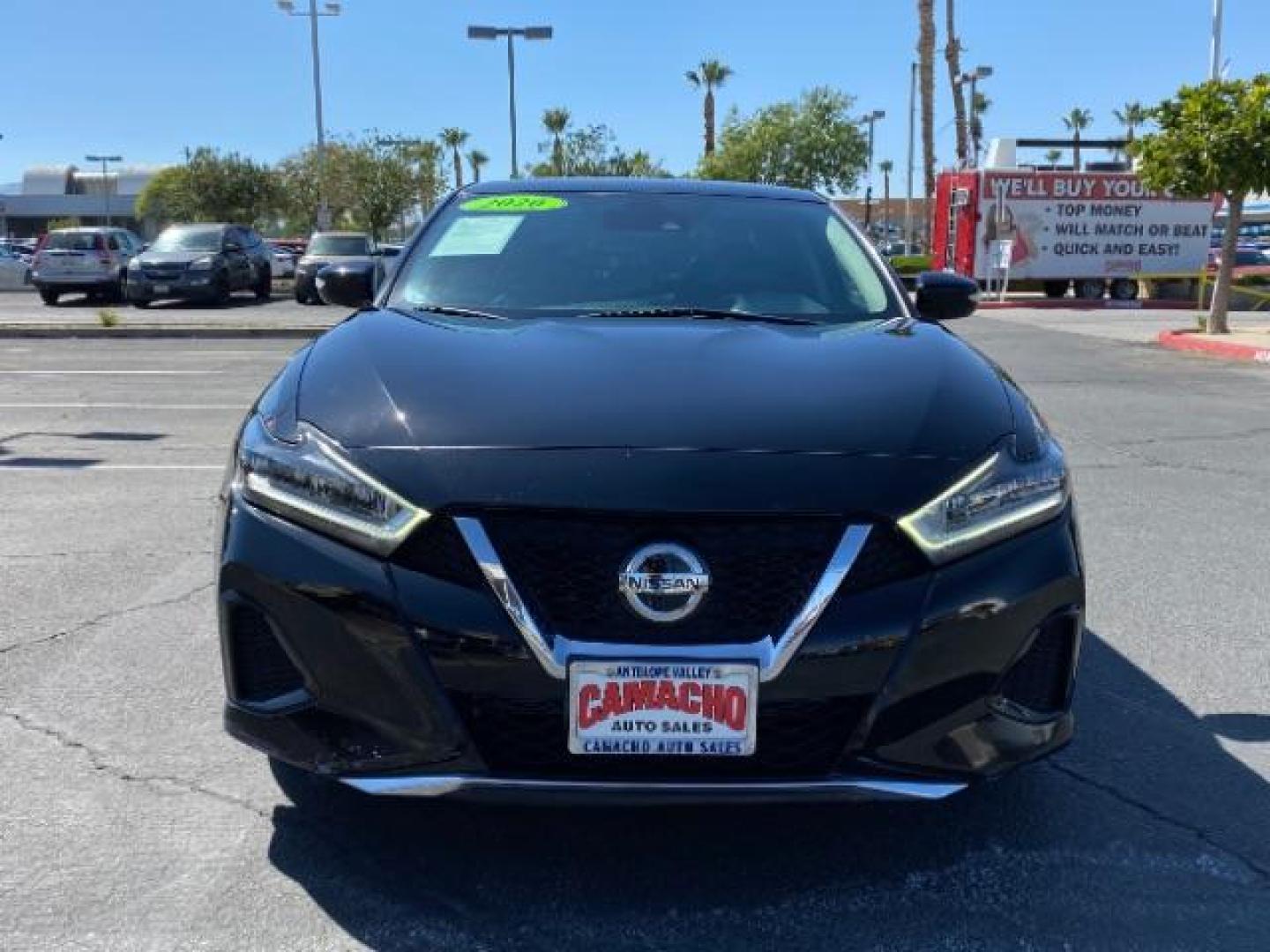 2020 BLACK Nissan Maxima (1N4AA6CV2LC) with an V6 3.5 Liter engine, Automatic Xtronic CVT transmission, located at 412 Auto Vista Drive, Palmdale, 93551, (661) 945-0620, 34.592636, -118.136681 - Photo#16