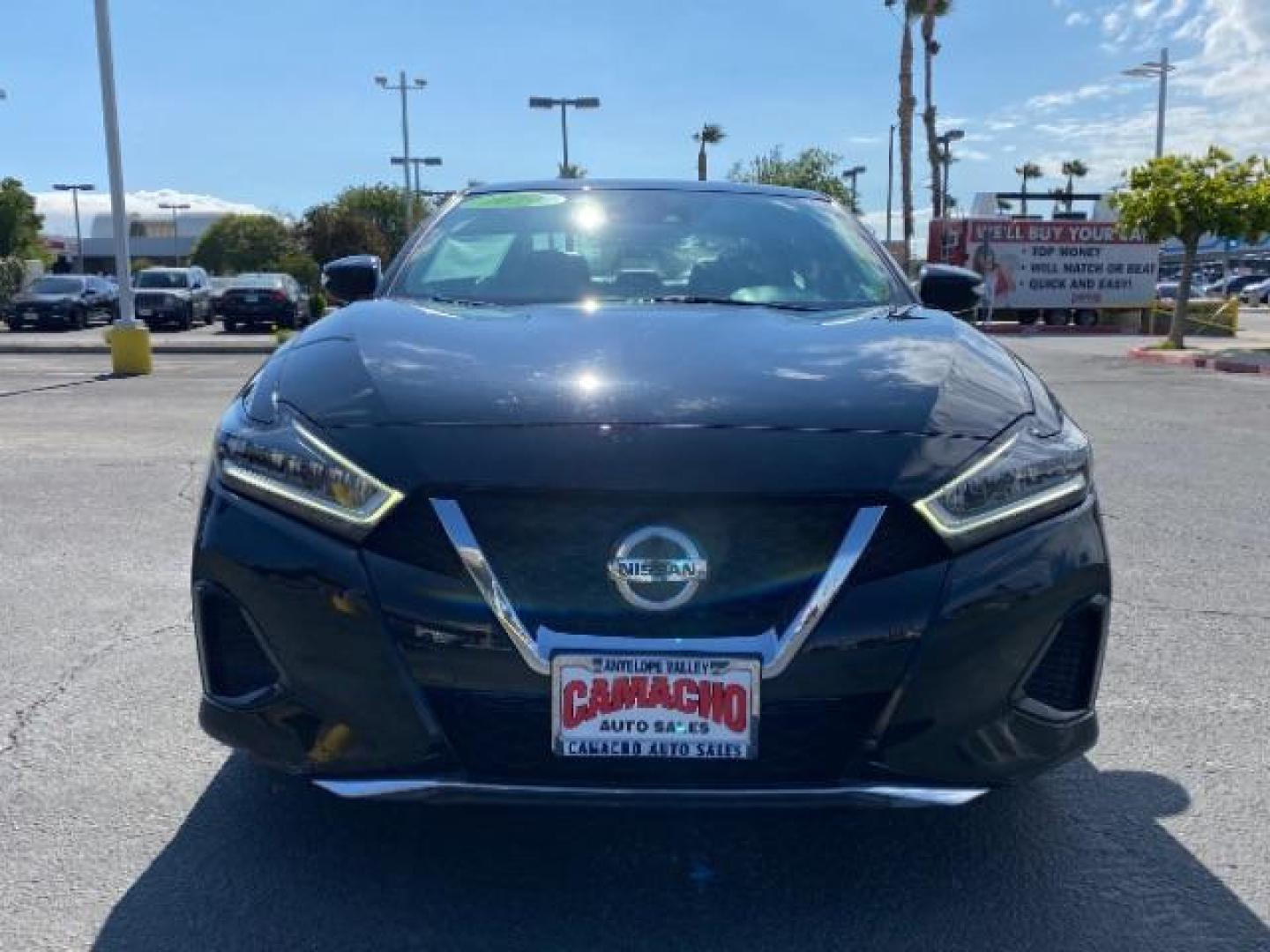 2020 BLACK Nissan Maxima (1N4AA6CV2LC) with an V6 3.5 Liter engine, Automatic Xtronic CVT transmission, located at 412 Auto Vista Drive, Palmdale, 93551, (661) 945-0620, 34.592636, -118.136681 - Photo#1