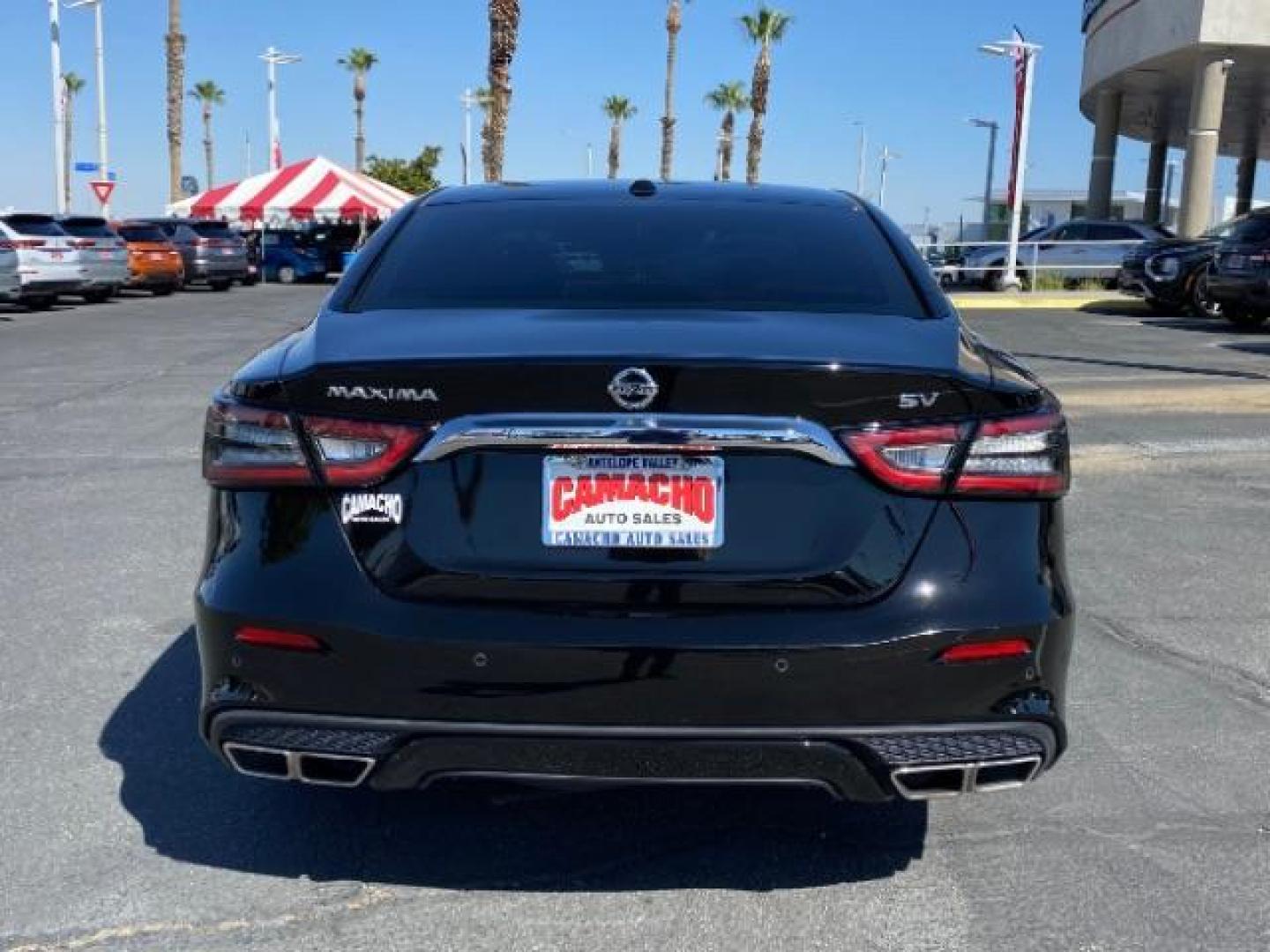 2020 BLACK Nissan Maxima (1N4AA6CV2LC) with an V6 3.5 Liter engine, Automatic Xtronic CVT transmission, located at 412 Auto Vista Drive, Palmdale, 93551, (661) 945-0620, 34.592636, -118.136681 - Photo#20