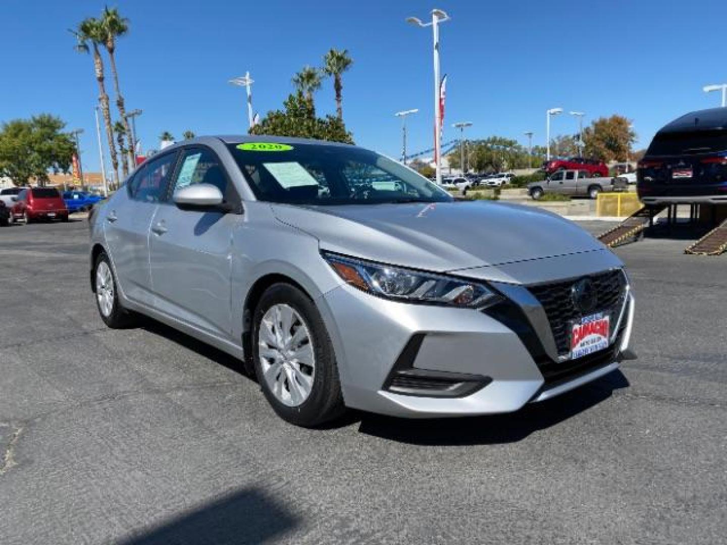 2020 GRAY Nissan Sentra (3N1AB8BV4LY) with an 4-Cyl 2.0 Liter engine, Automatic CVT w/Xtronic transmission, located at 412 Auto Vista Drive, Palmdale, 93551, (661) 945-0620, 34.592636, -118.136681 - Photo#1