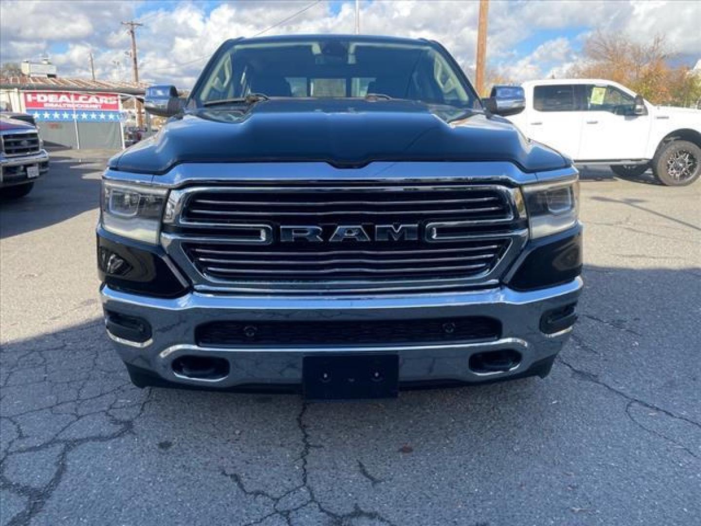 2020 Diamond Black Crystal Pearl Coat RAM 1500 Laramie (1C6SRFJM2LN) with an 3.0L EcoDiesel 3.0L Biodiesel Turbo V6 260hp 480ft. lbs. Common Rail Direct Injection engine, 8-Speed Shiftable Automatic transmission, located at 800 Riverside Ave, Roseville, CA, 95678, 916-773-4549 & Toll Free: 866-719-4393, 38.732265, -121.291039 - ECODIESEL CREW CAB 4X4 LARAMIE FULLY LOADED ONE OWNER - Photo#8