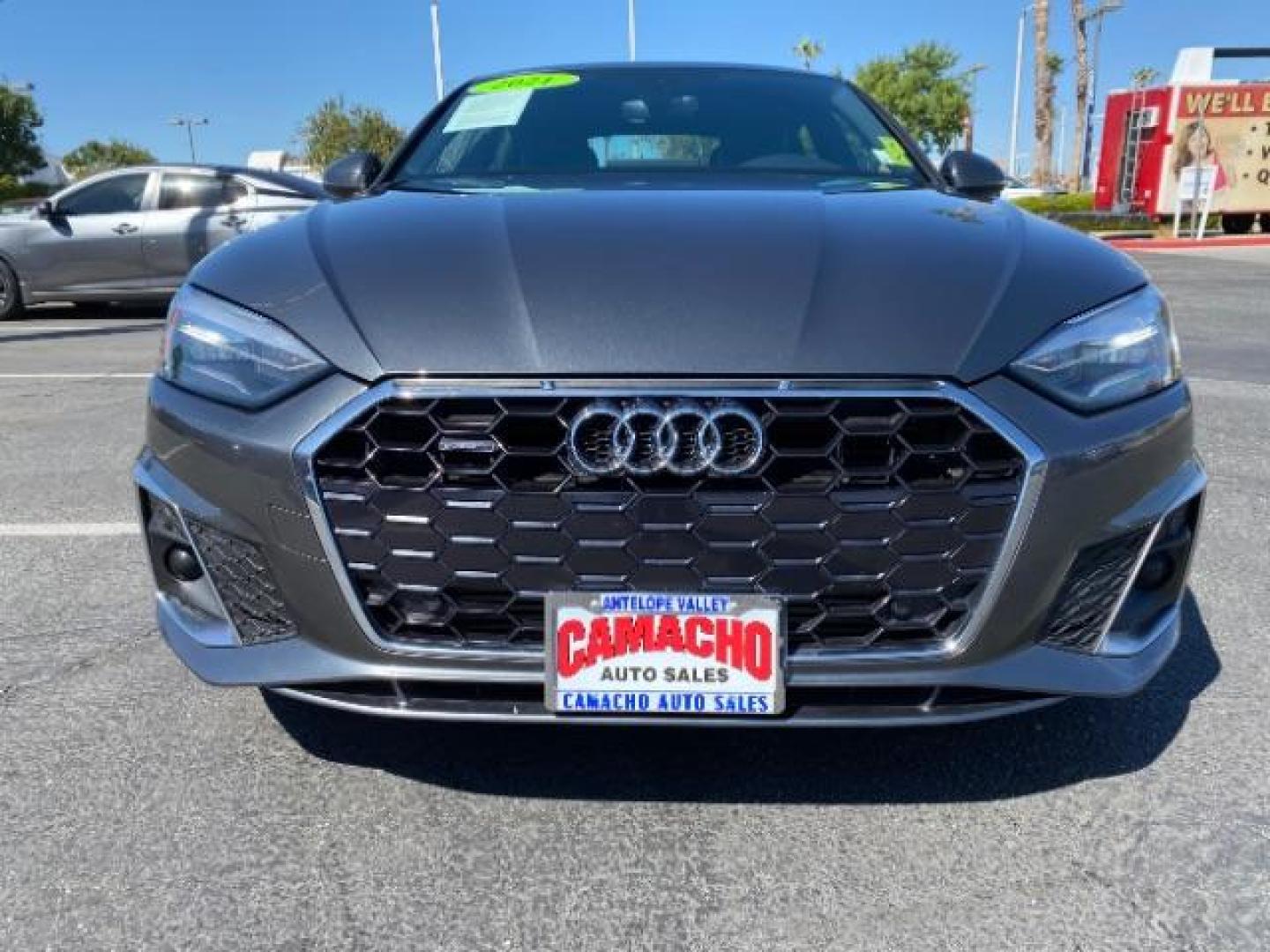 2021 BLUE Audi A5 Sportback (WAUDACF55MA) with an 4-Cyl Turbo 2.0L Hybrid engine, Automatic 7-Spd S tronic Dual-Clutch transmission, located at 412 Auto Vista Drive, Palmdale, 93551, (661) 945-0620, 34.592636, -118.136681 - Photo#3