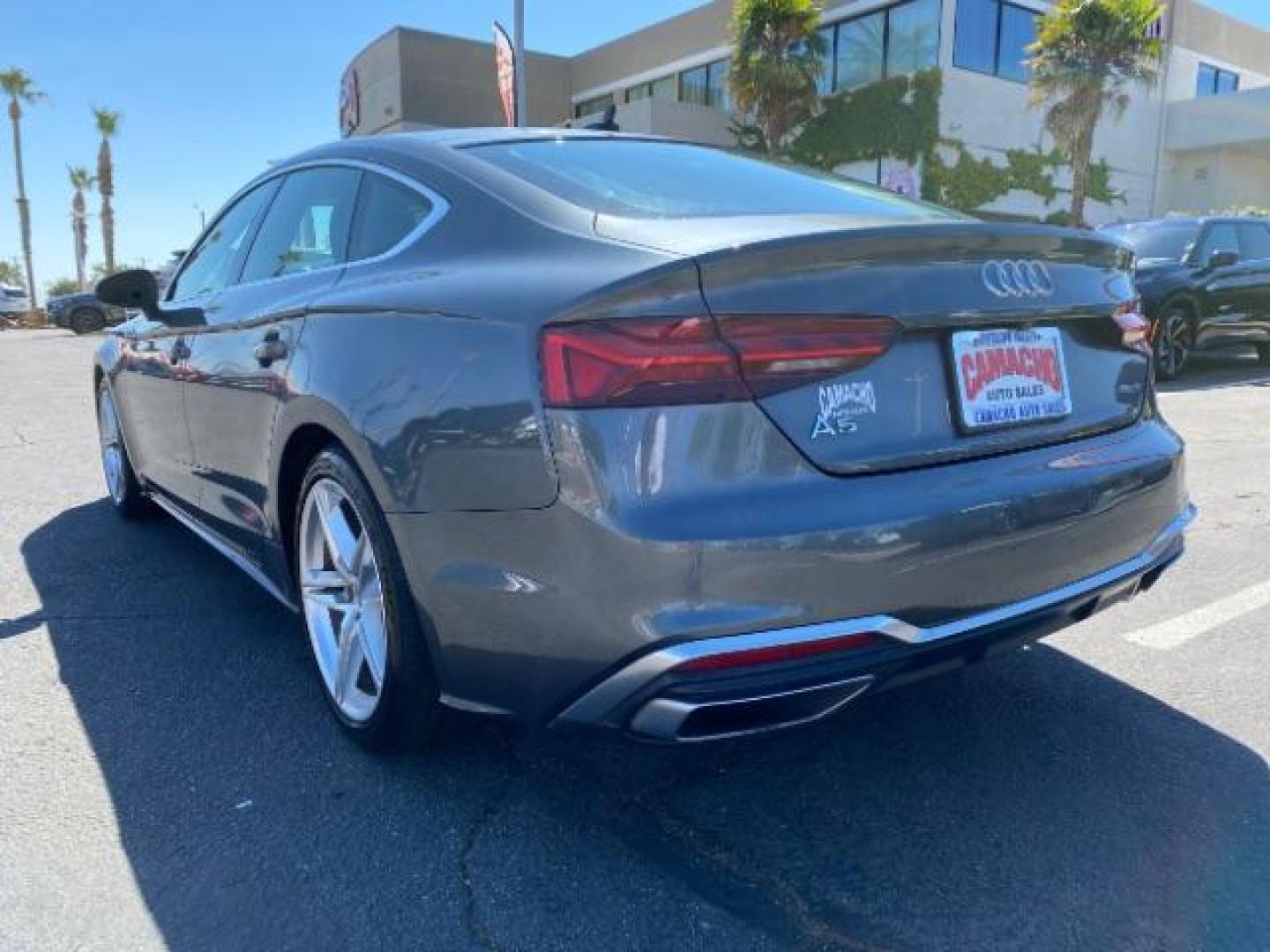 2021 BLUE Audi A5 Sportback (WAUDACF55MA) with an 4-Cyl Turbo 2.0L Hybrid engine, Automatic 7-Spd S tronic Dual-Clutch transmission, located at 412 Auto Vista Drive, Palmdale, 93551, (661) 945-0620, 34.592636, -118.136681 - Photo#6