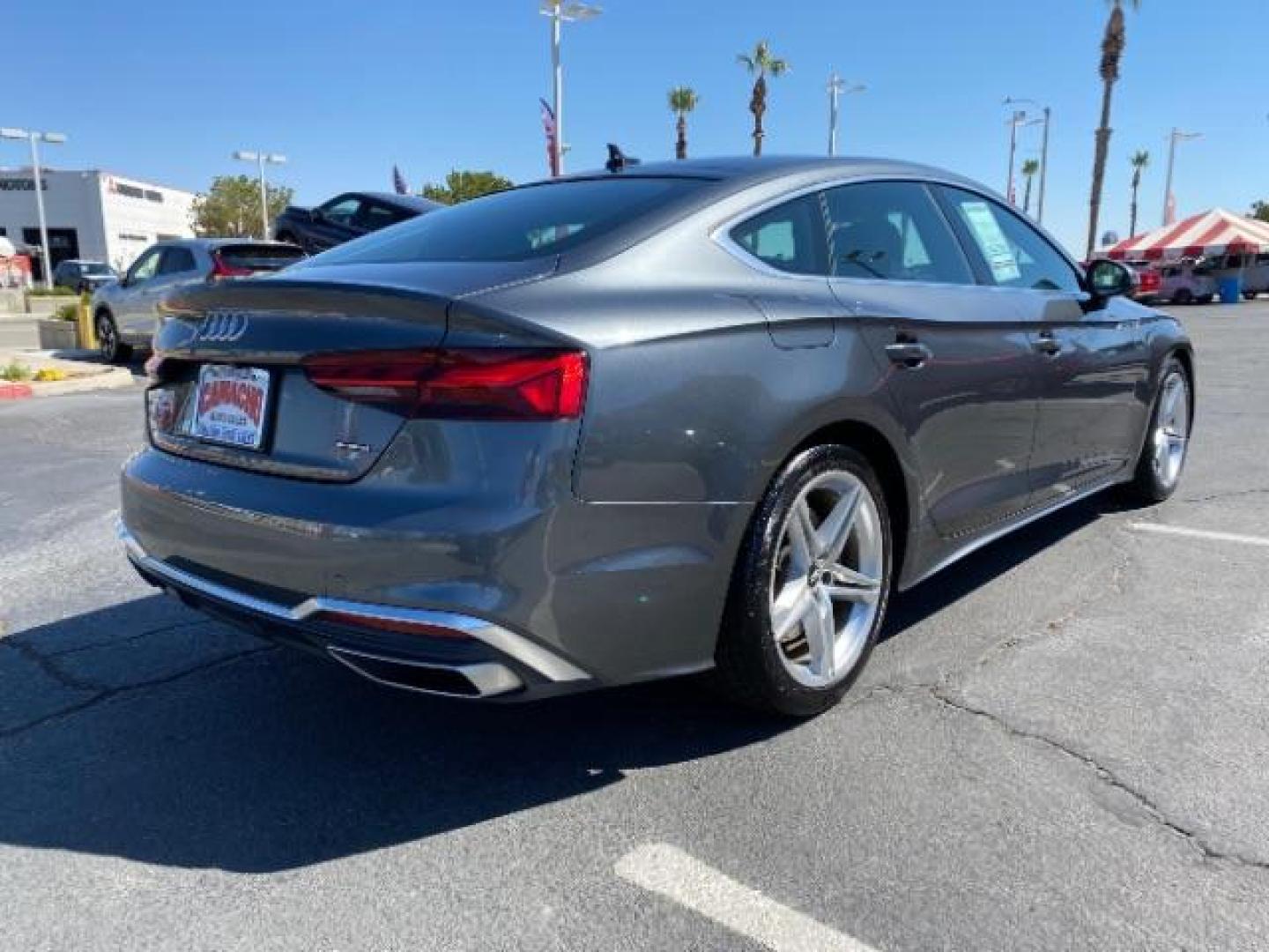 2021 BLUE Audi A5 Sportback (WAUDACF55MA) with an 4-Cyl Turbo 2.0L Hybrid engine, Automatic 7-Spd S tronic Dual-Clutch transmission, located at 412 Auto Vista Drive, Palmdale, 93551, (661) 945-0620, 34.592636, -118.136681 - Photo#8