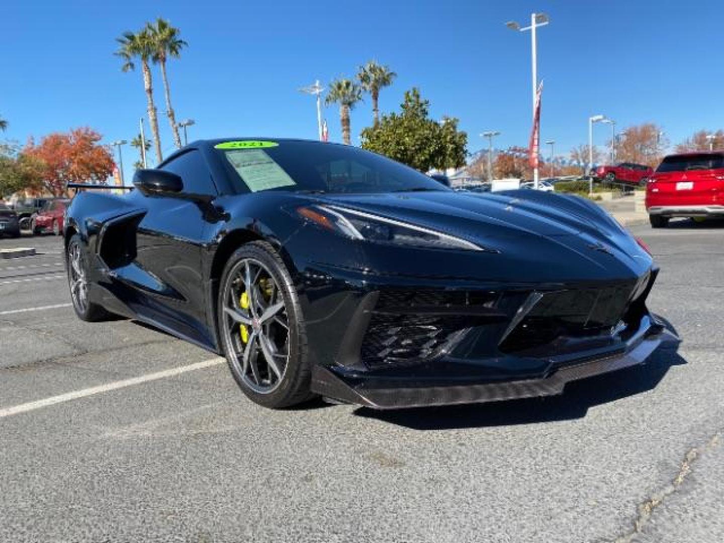 2021 BLACK Chevrolet Corvette (1G1YA2D48M5) with an V8 6.2 Liter engine, Automatic 8-Spd Dual-Clutch transmission, located at 412 Auto Vista Drive, Palmdale, 93551, (661) 945-0620, 34.592636, -118.136681 - Photo#1