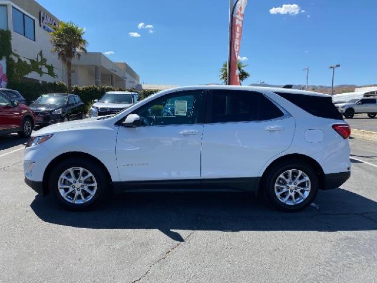 2021 WHITE Chevrolet Equinox (3GNAXKEVXMS) with an 4-Cyl Turbo 1.5 Liter engine, Automatic 6-Spd w/Overdrive transmission, located at 412 Auto Vista Drive, Palmdale, 93551, (661) 945-0620, 34.592636, -118.136681 - Photo#4