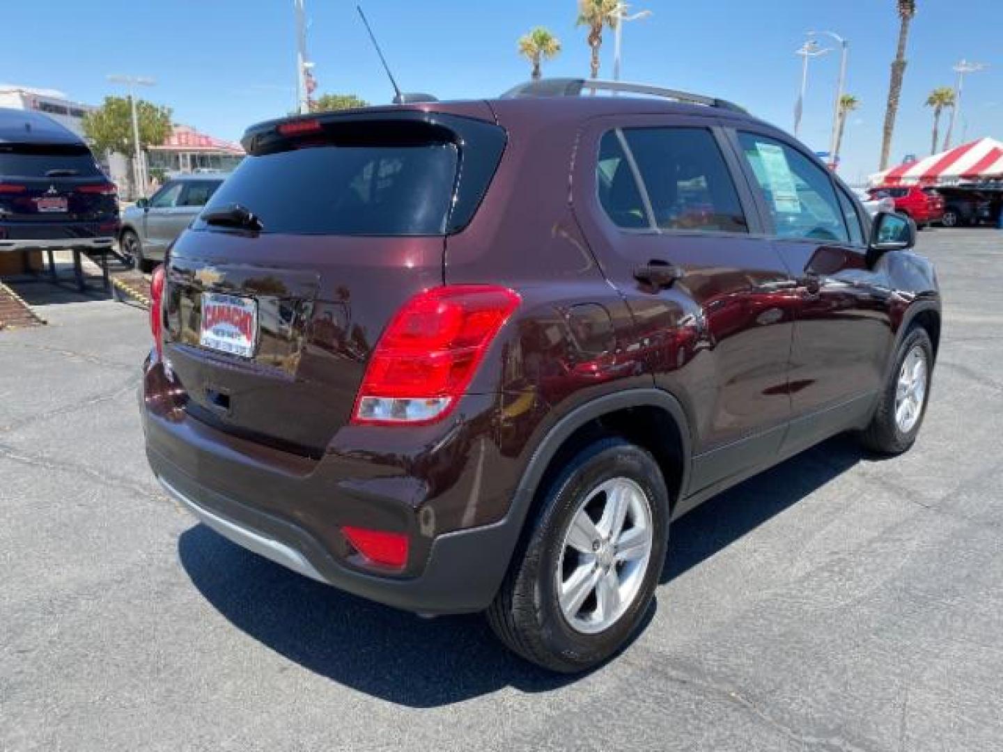 2021 MAROON Chevrolet Trax (KL7CJLSM4MB) with an 4-Cyl 1.4 Liter engine, Automatic 6-Spd transmission, located at 412 Auto Vista Drive, Palmdale, 93551, (661) 945-0620, 34.592636, -118.136681 - Photo#7