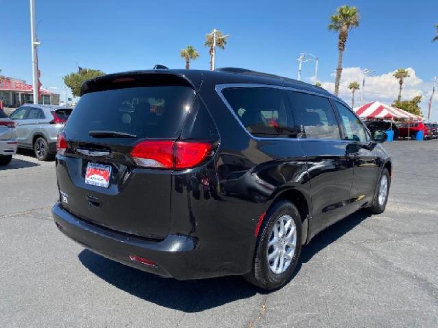 2021 BLACK Chrysler Voyager (2C4RC1DG4MR) with an V6 3.6 Liter engine, Automatic 9-Spd transmission, located at 412 Auto Vista Drive, Palmdale, 93551, (661) 945-0620, 34.592636, -118.136681 - Photo#8