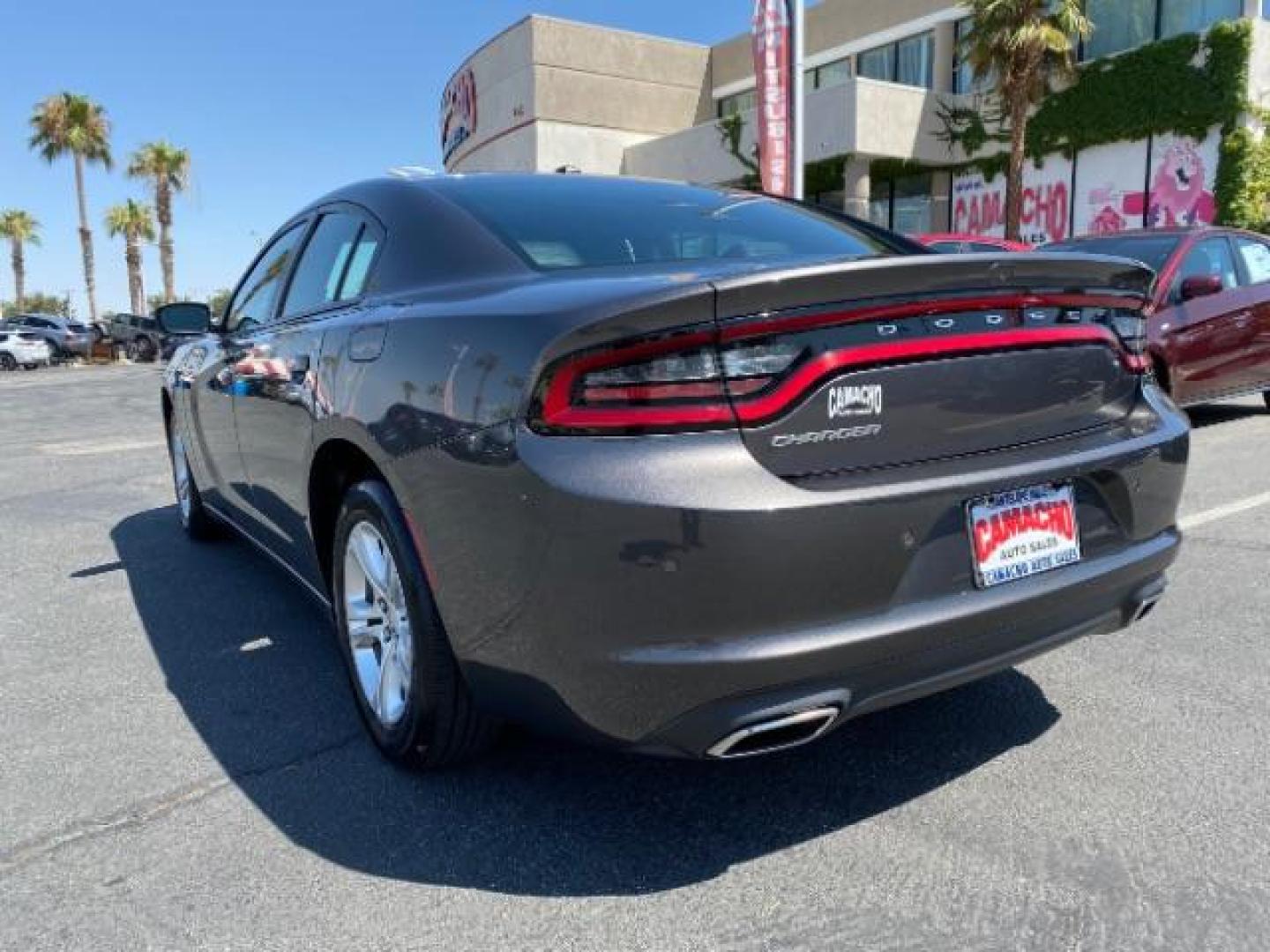 2021 GRAY Dodge Charger (2C3CDXBG4MH) with an V6 3.6 Liter engine, Automatic 8-Spd w/AutoStick transmission, located at 412 Auto Vista Drive, Palmdale, 93551, (661) 945-0620, 34.592636, -118.136681 - Photo#9