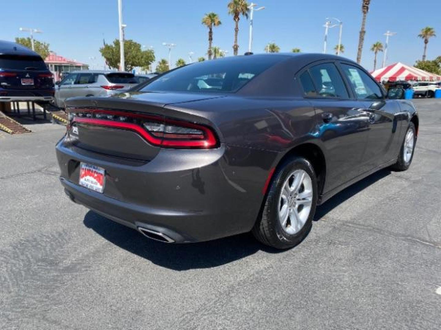 2021 GRAY Dodge Charger (2C3CDXBG4MH) with an V6 3.6 Liter engine, Automatic 8-Spd w/AutoStick transmission, located at 412 Auto Vista Drive, Palmdale, 93551, (661) 945-0620, 34.592636, -118.136681 - Photo#7