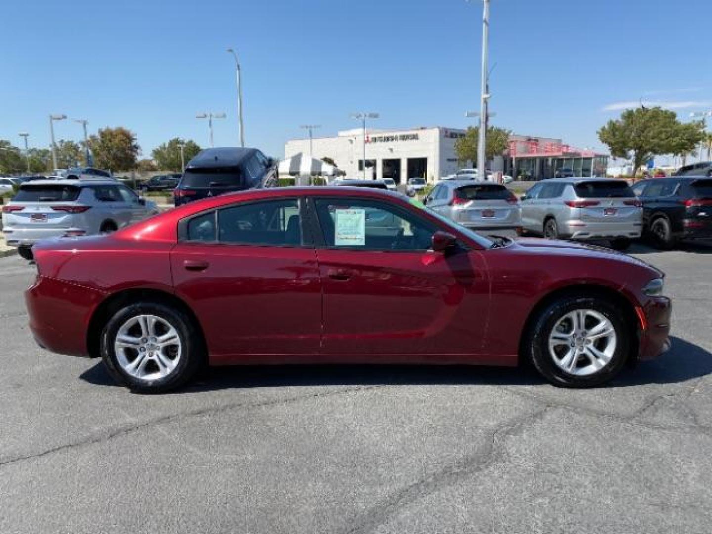 2021 RED Dodge Charger (2C3CDXBG7MH) with an V6 3.6 Liter engine, Automatic 8-Spd w/AutoStick transmission, located at 412 Auto Vista Drive, Palmdale, 93551, (661) 945-0620, 34.592636, -118.136681 - Photo#8