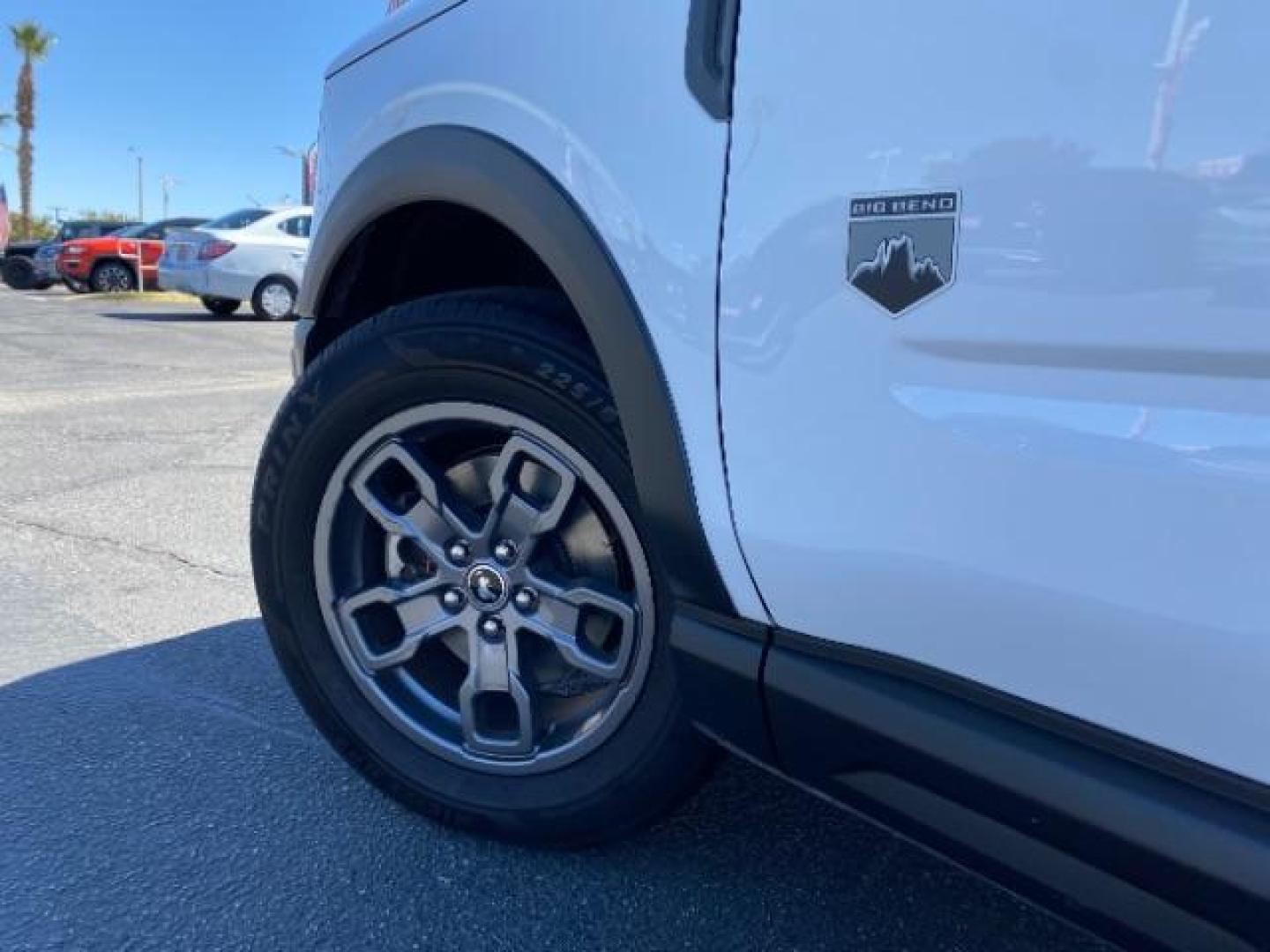 2021 WHITE Ford Bronco Sport (3FMCR9B69MR) with an 3-Cyl Turbo 1.5 Liter engine, Automatic 8-Spd transmission, located at 412 Auto Vista Drive, Palmdale, 93551, (661) 945-0620, 34.592636, -118.136681 - Photo#10