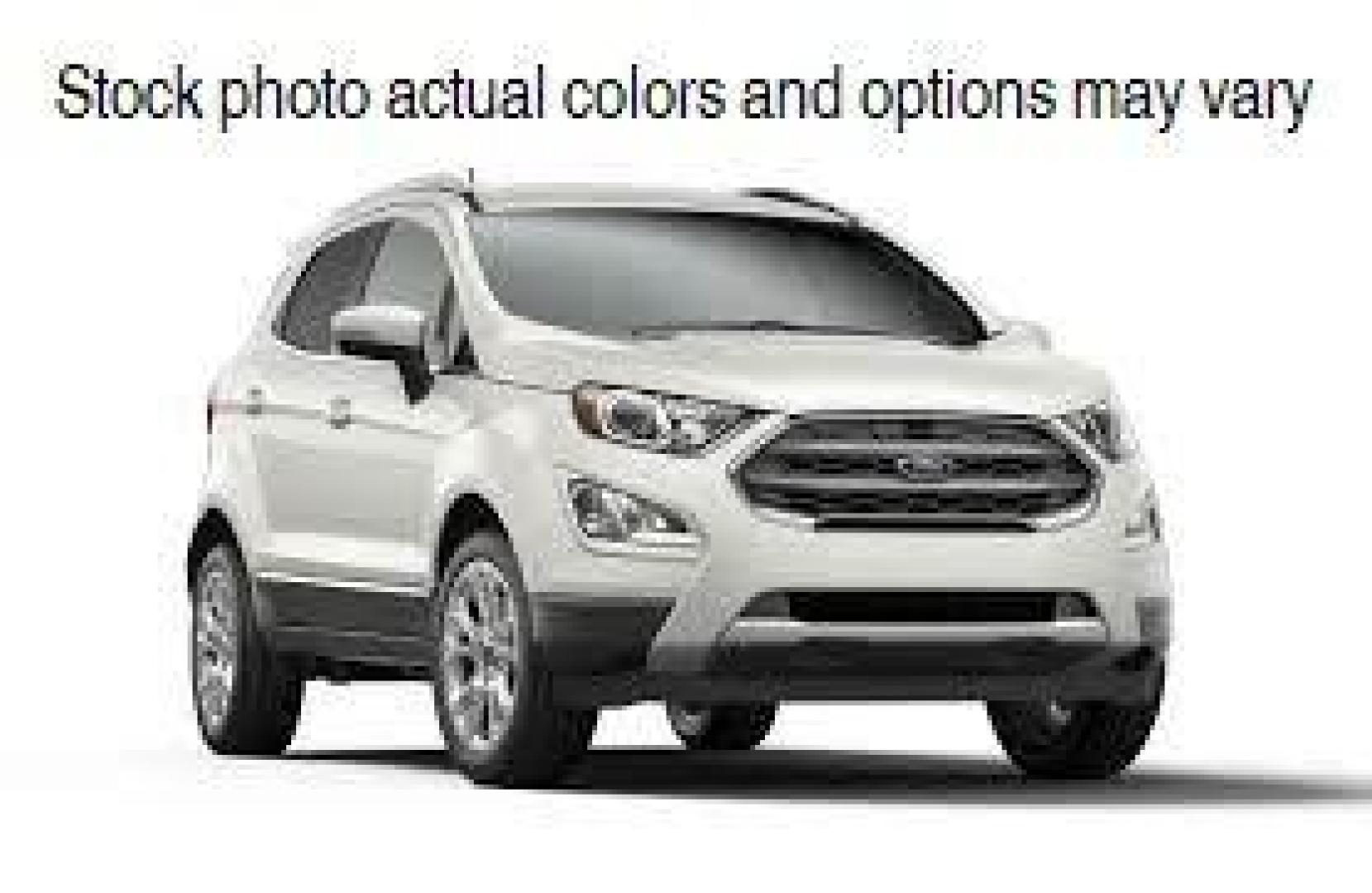 2021 WHITE Ford EcoSport (MAJ3S2GE6MC) with an 3-Cyl EcoBoost Turbo 1.0 Liter engine, Automatic 6-Spd w/SelectShift transmission, located at 412 Auto Vista Drive, Palmdale, 93551, (661) 945-0620, 34.592636, -118.136681 - Photo#0