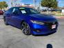 2021 BLUE Honda Accord Sedan (1HGCV1F39MA) with an 4-Cyl i-VTEC Turbo 1.5 Liter engine, Automatic CVT w/Sport Mode transmission, located at 412 Auto Vista Drive, Palmdale, 93551, (661) 945-0620, 34.592636, -118.136681 - Photo#1