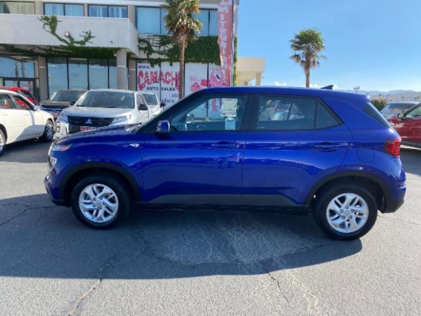 2021 BLUE Hyundai Venue (KMHRB8A35MU) with an 4-Cyl 1.6 Liter engine, Automatic IVT w/Shiftronic transmission, located at 412 Auto Vista Drive, Palmdale, 93551, (661) 945-0620, 34.592636, -118.136681 - Photo#3