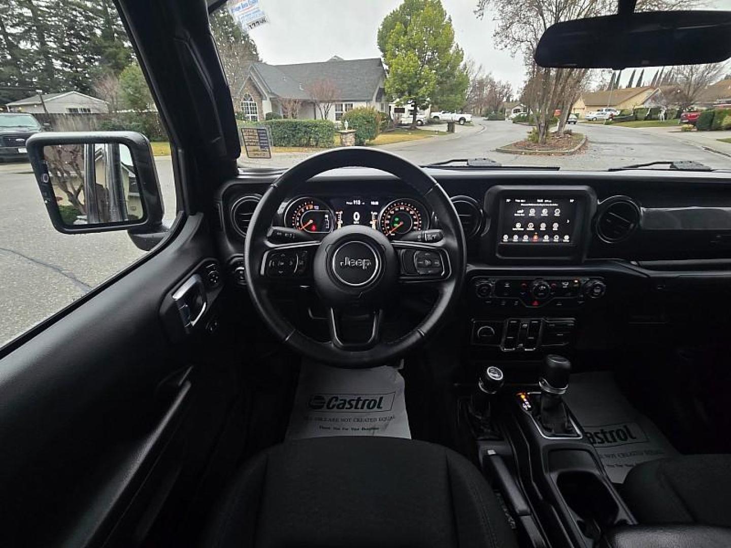 2021 BLACK Jeep Gladiator (1C6HJTAG1ML) with an V6 VVT 3.6 Liter engine, located at 246 E Walker St., Orland, 95963, (530) 865-5800, 39.747589, -122.178398 - Photo#19