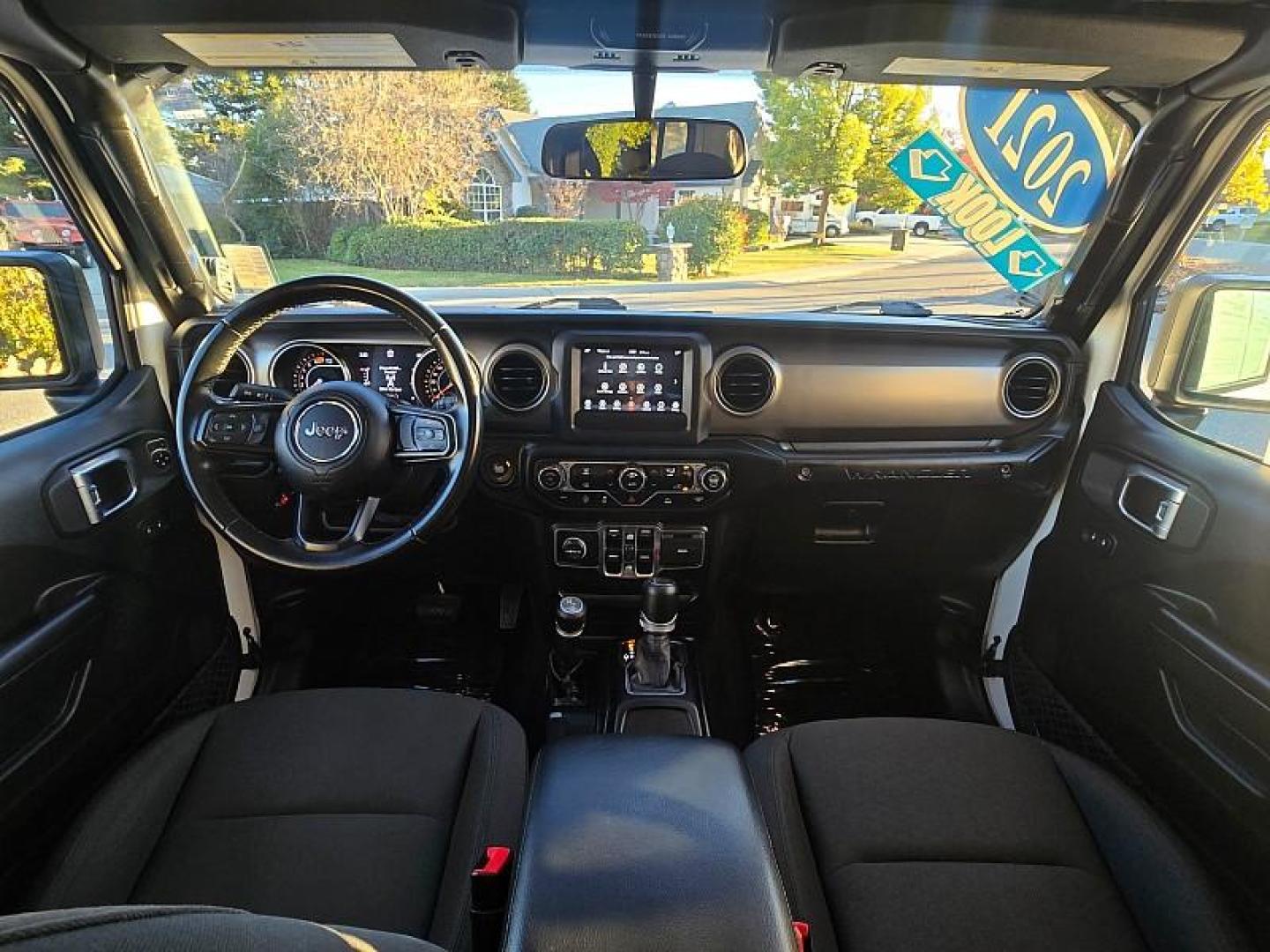 2021 WHITE Jeep Wrangler Unlimited (1C4HJXDN7MW) , located at 246 E Walker St., Orland, 95963, (530) 865-5800, 39.747589, -122.178398 - Photo#18