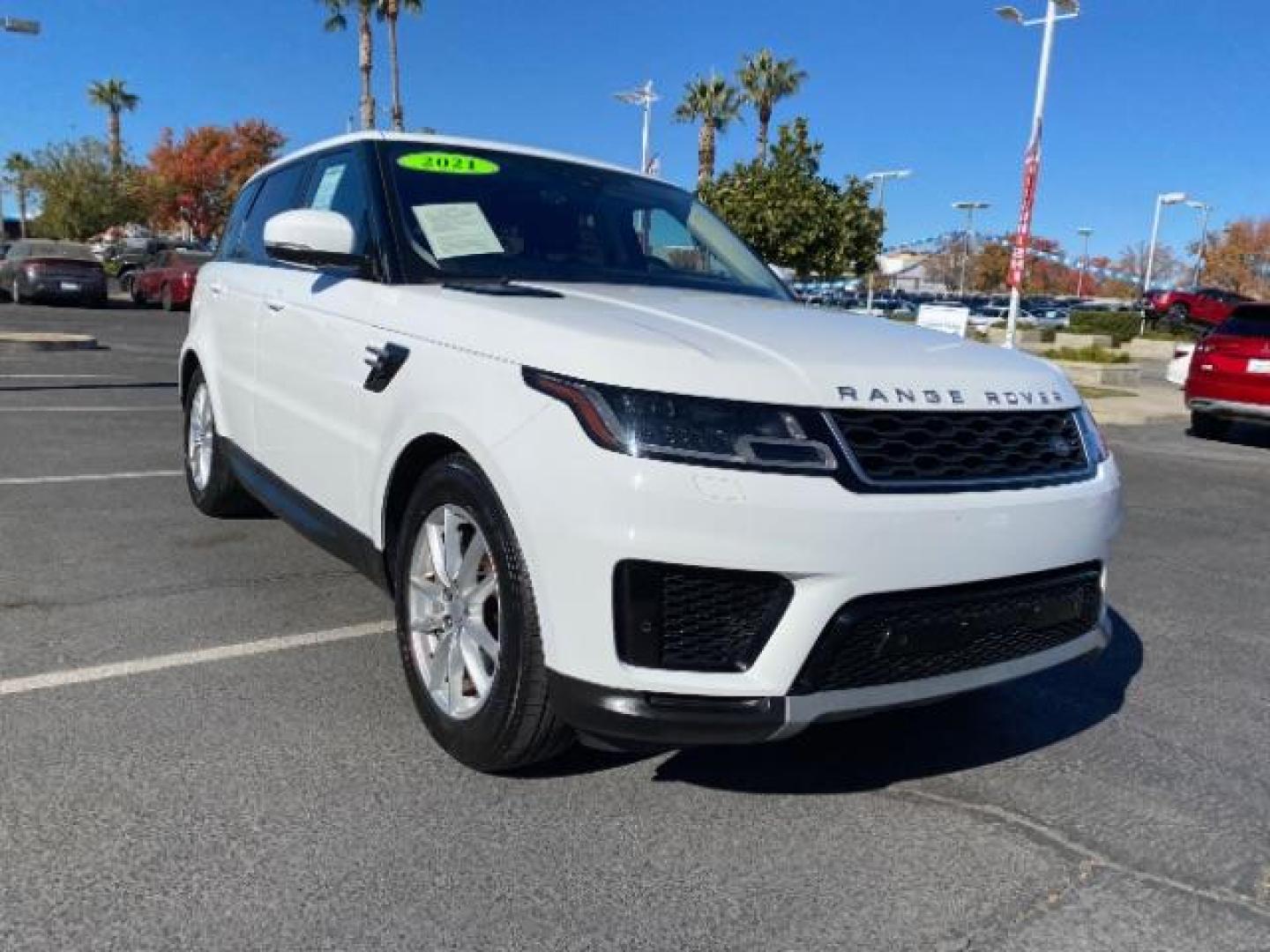 2021 WHITE Land Rover Range Rover Sport (SALWG2SU0MA) with an 6-Cyl Turbo 3.0 Liter engine, Automatic 8-Spd w/CommandShift 2 transmission, located at 412 Auto Vista Drive, Palmdale, 93551, (661) 945-0620, 34.592636, -118.136681 - Photo#0