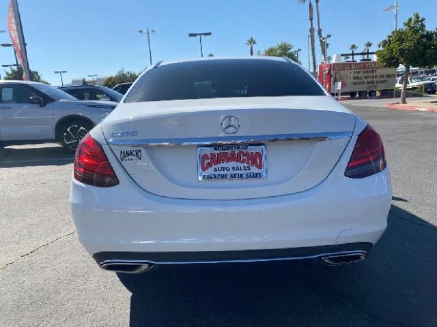 2021 WHITE Mercedes-Benz C-Class (W1KWF8DB2MR) with an 4-Cyl Turbo 2.0 Liter engine, Automatic 9-Spd 9G-Tronic transmission, located at 412 Auto Vista Drive, Palmdale, 93551, (661) 945-0620, 34.592636, -118.136681 - Photo#5