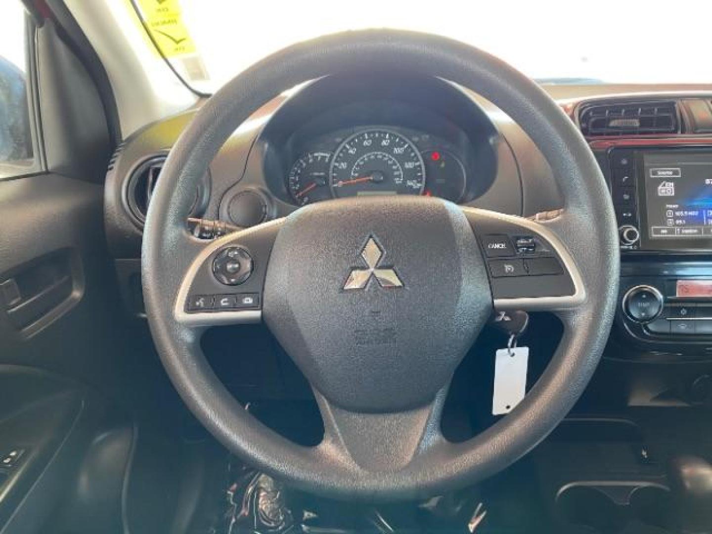 2021 RED Mitsubishi Mirage (ML32AUHJ2MH) with an 3-Cyl 1.2 Liter engine, Automatic CVT transmission, located at 412 Auto Vista Drive, Palmdale, 93551, (661) 945-0620, 34.592636, -118.136681 - Photo#19