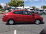 2021 RED Mitsubishi Mirage (ML32AUHJ2MH) with an 3-Cyl 1.2 Liter engine, Automatic CVT transmission, located at 412 Auto Vista Drive, Palmdale, 93551, (661) 945-0620, 34.592636, -118.136681 - Photo#7