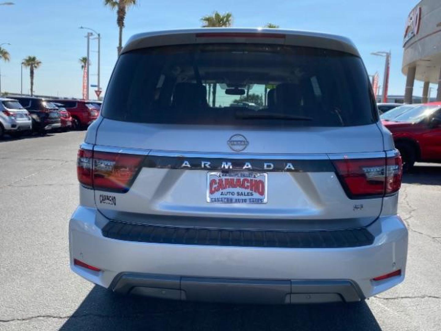 2021 SILVER Nissan Armada (JN8AY2BA3M9) with an V8 5.6 Liter engine, Automatic 7-Spd w/Overdrive Manual Mode transmission, located at 412 Auto Vista Drive, Palmdale, 93551, (661) 945-0620, 34.592636, -118.136681 - Photo#5